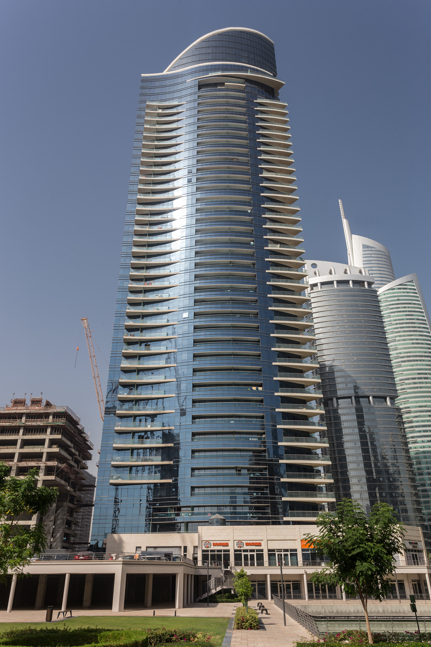 Concorde Tower - View from the northeast 