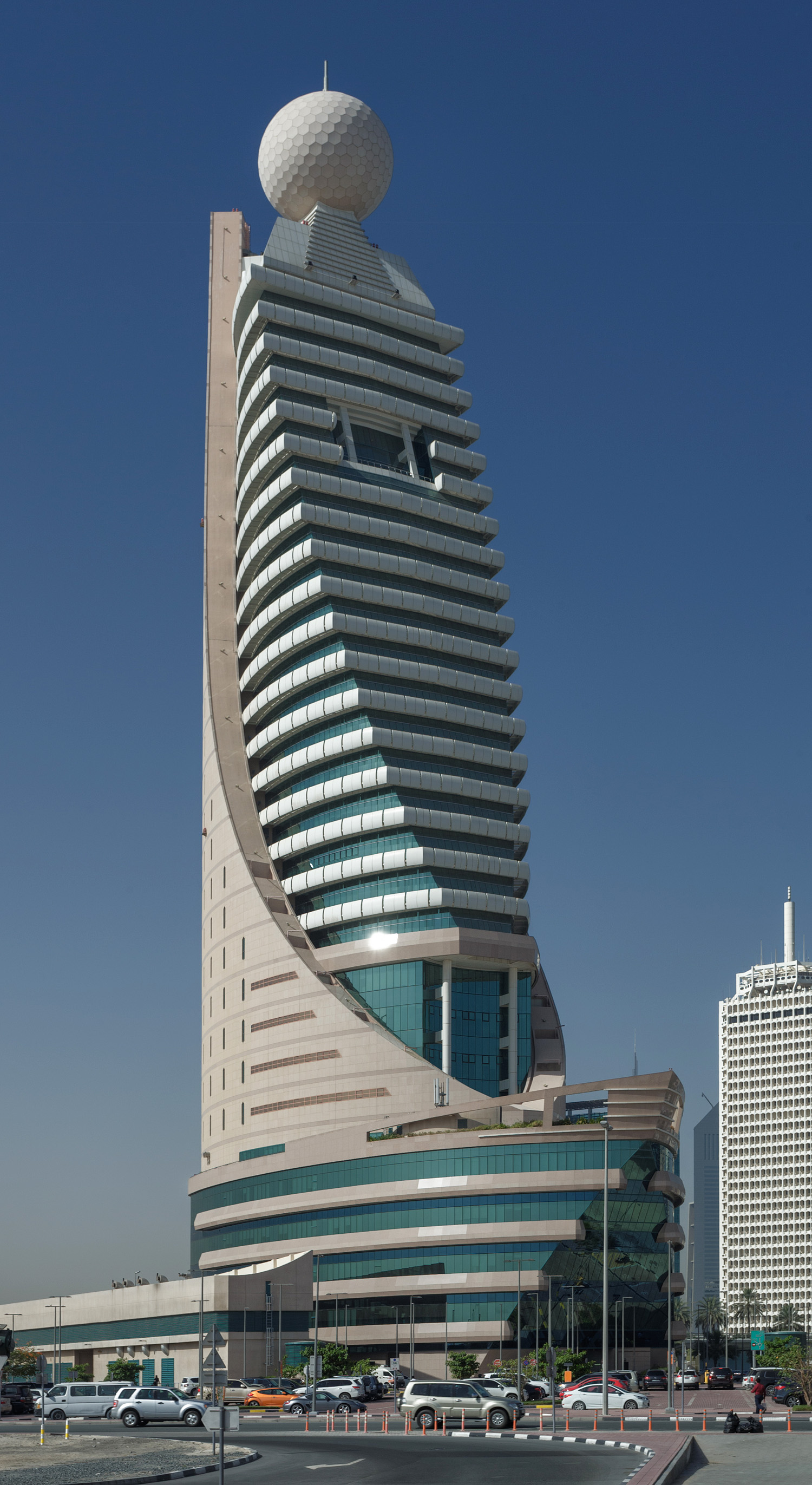 Etisalat Tower 2 - View from the northwest 