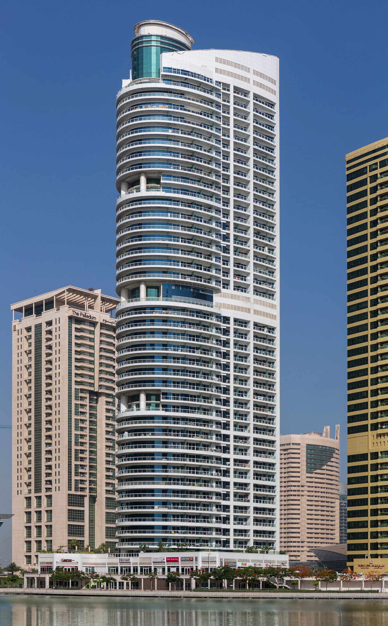 Jumeirah Lake Terrace - View from the east 