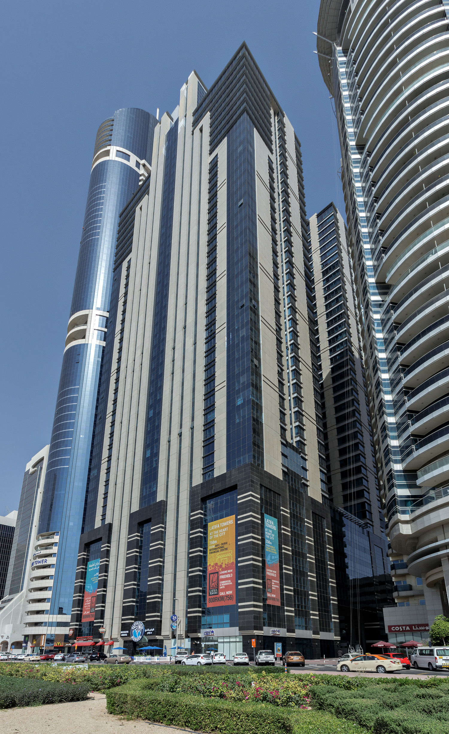 Latifa Tower - View from the east 