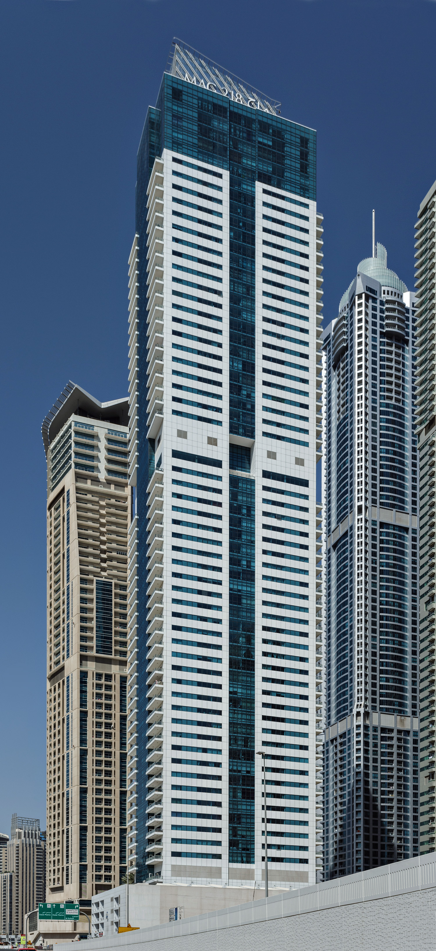MAG 218 Tower - View from the northeast 