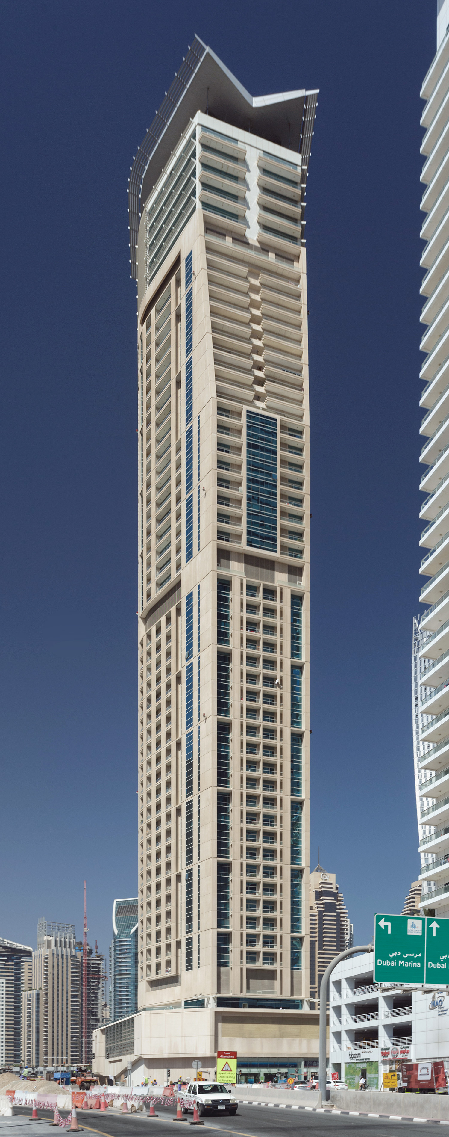 Marina Heights - View from the northeast 