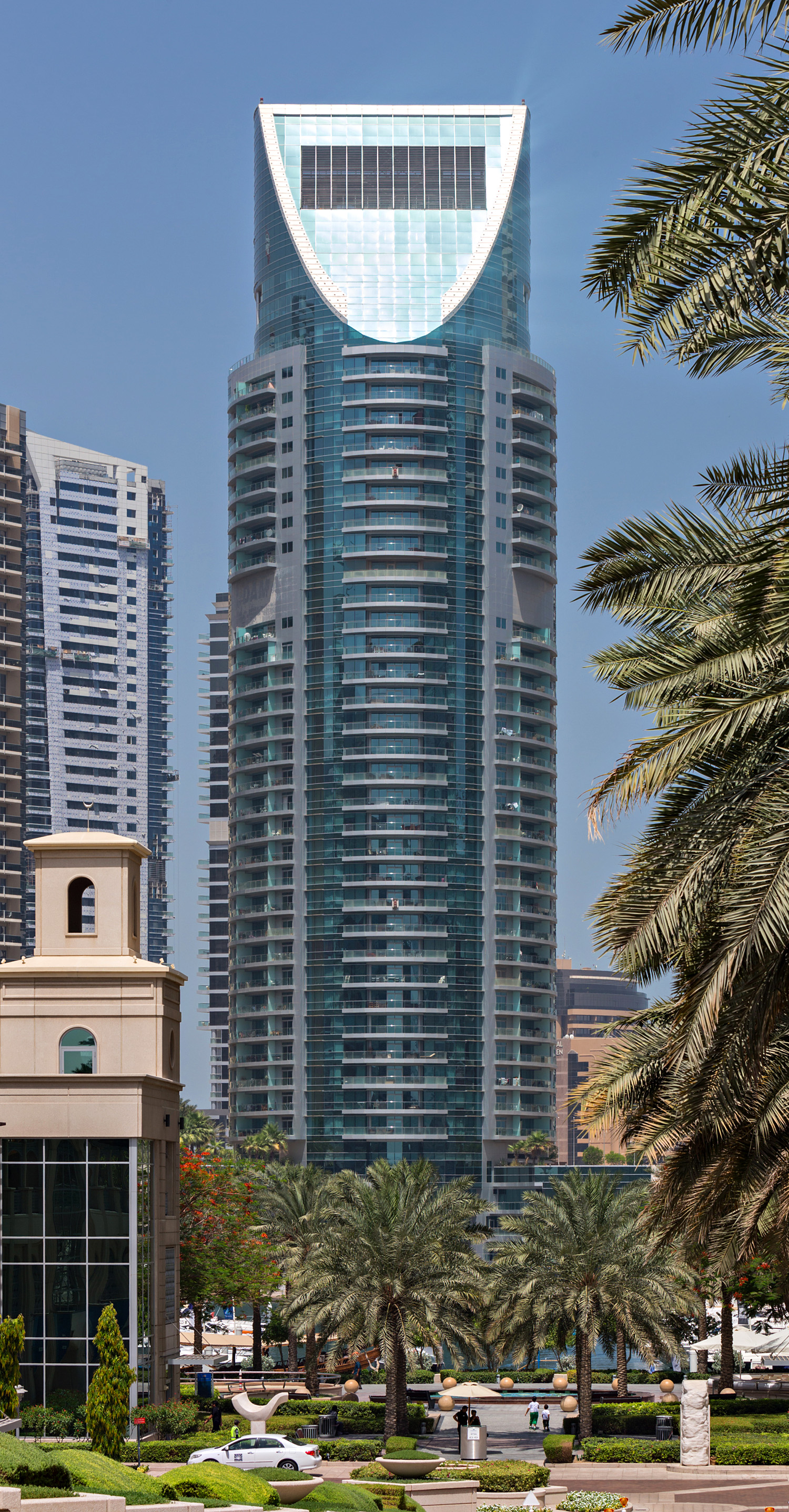 Marina Terrace - View from the east 