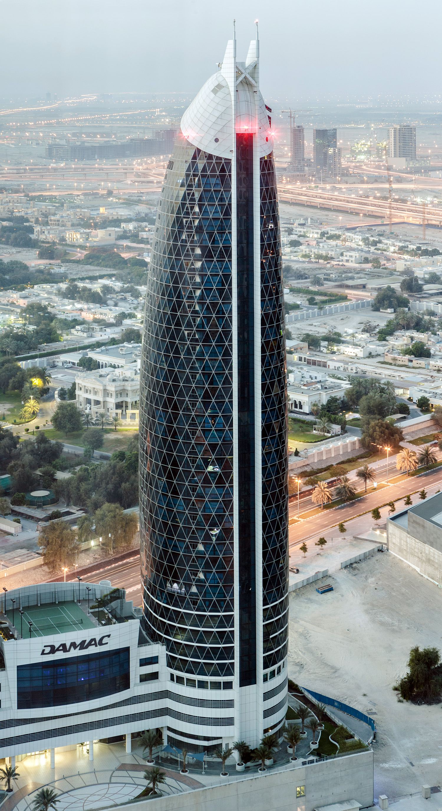 Park Tower 2 - View from Rose Rayhaan Hotel 