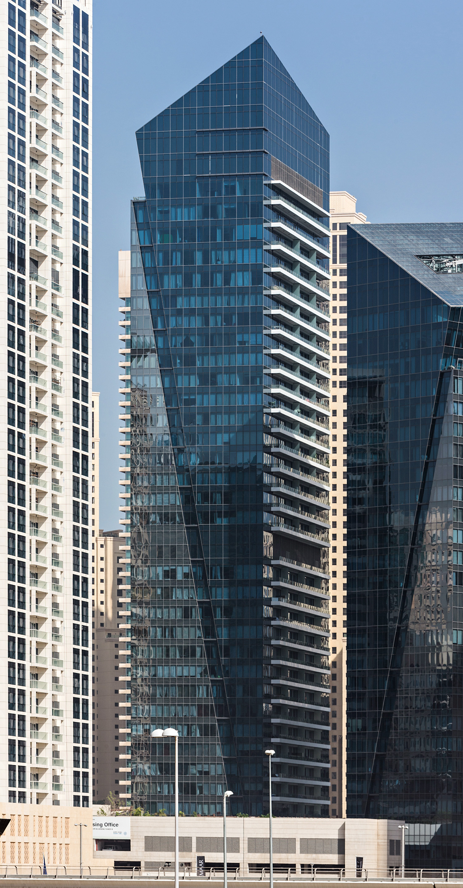 Silverene Tower A - View across Sheikh Zayed Road 