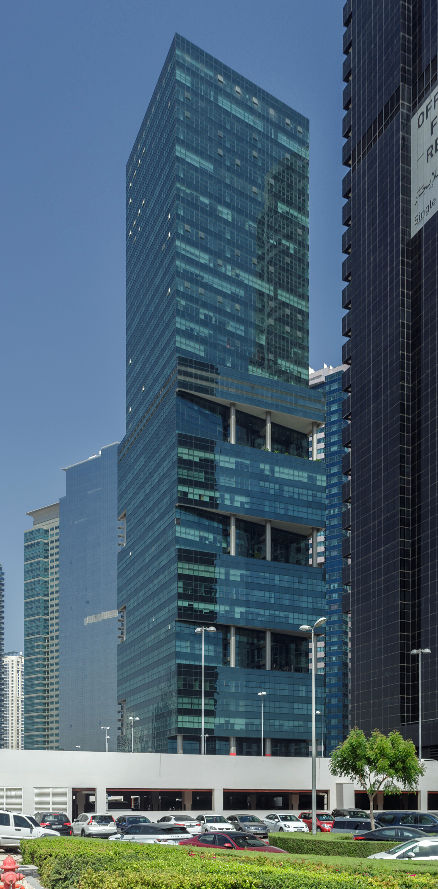 Swiss Tower - View from the east 
