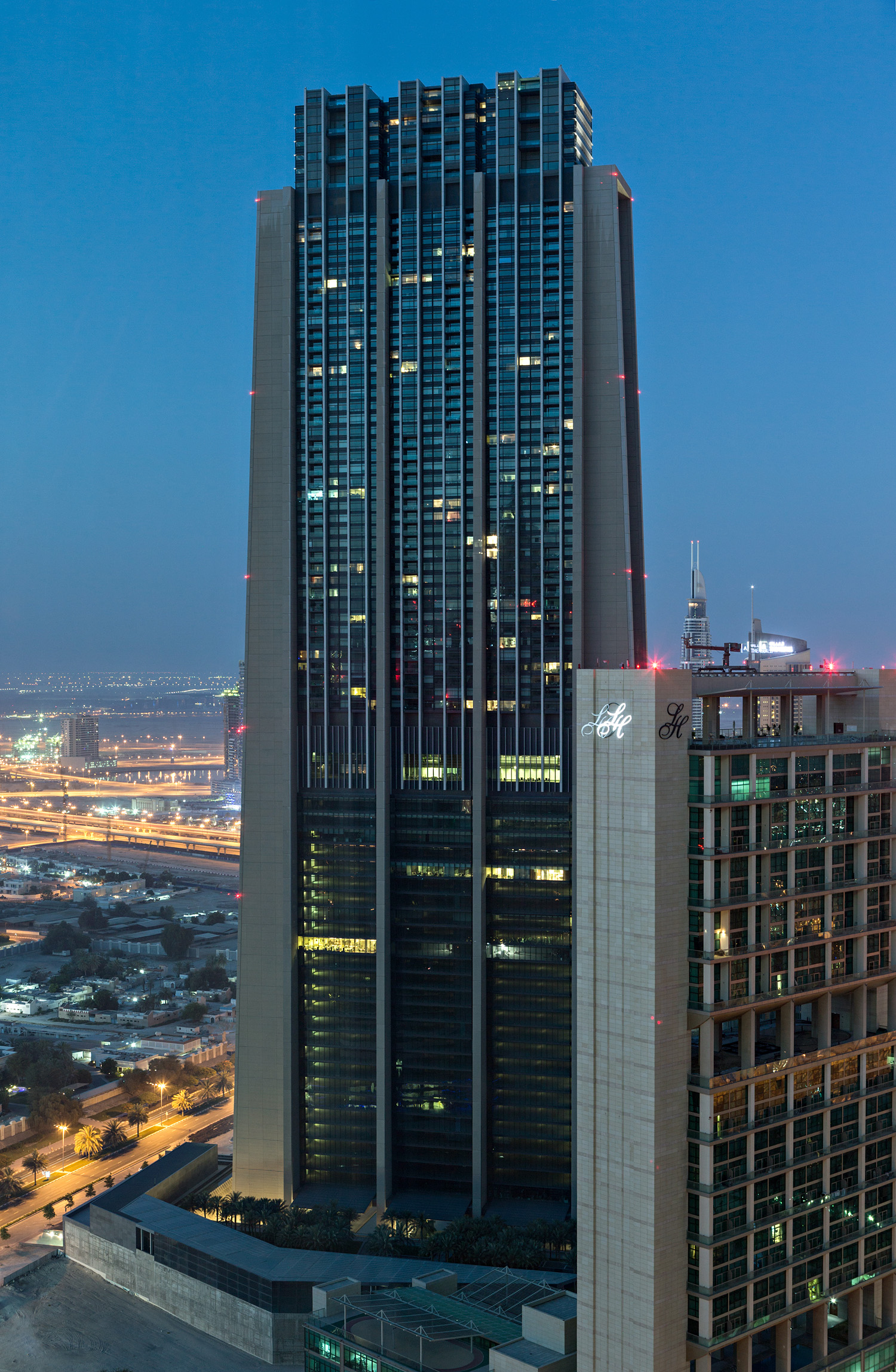 The Index - View from Rose Rayhaan Hotel 