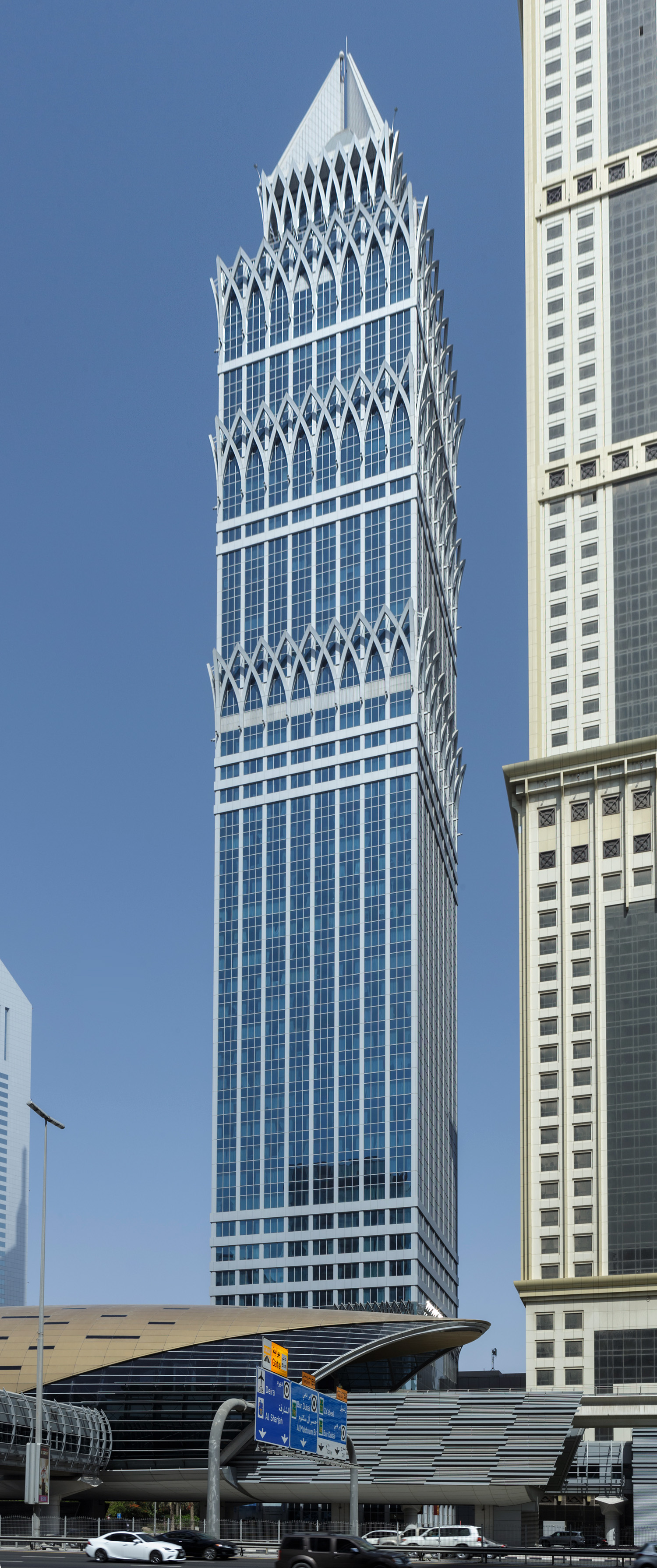 The Tower - View across Sheikh Zayed Road 