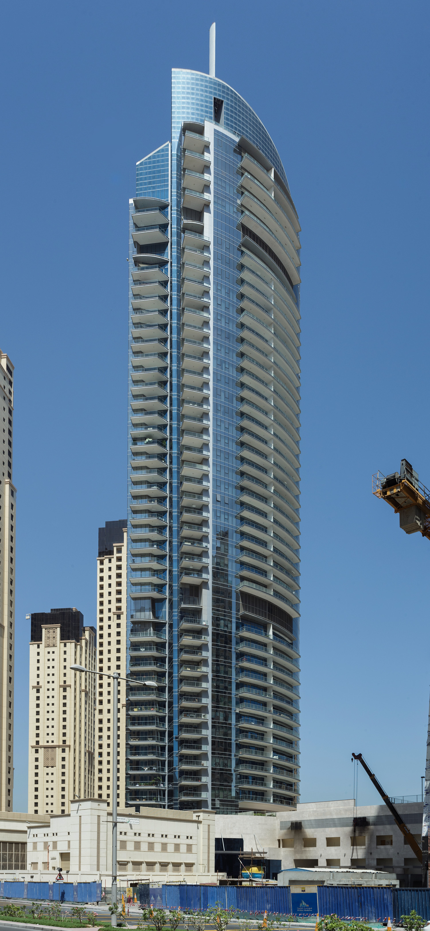 Trident Grand Residence - View from the east 