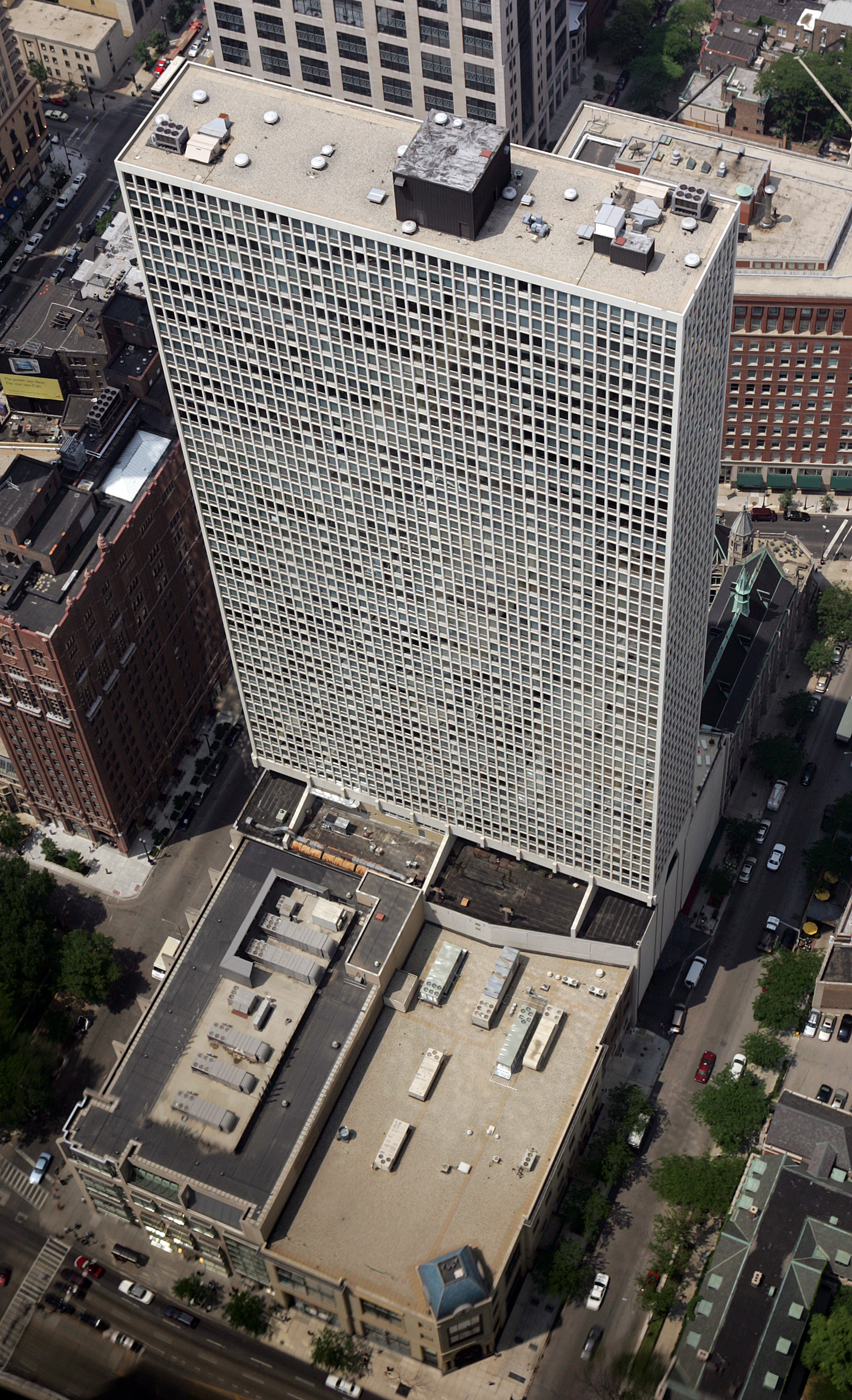 Elysees Condominiums - View from John Hancock Center 