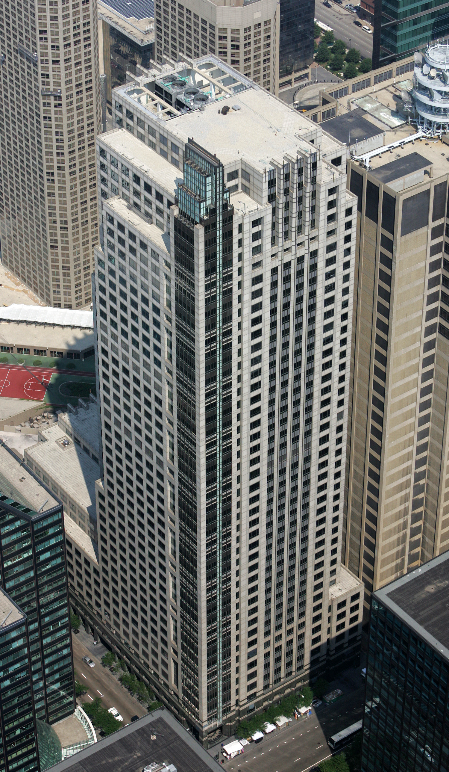 Heller International Building - View from Sears Tower 