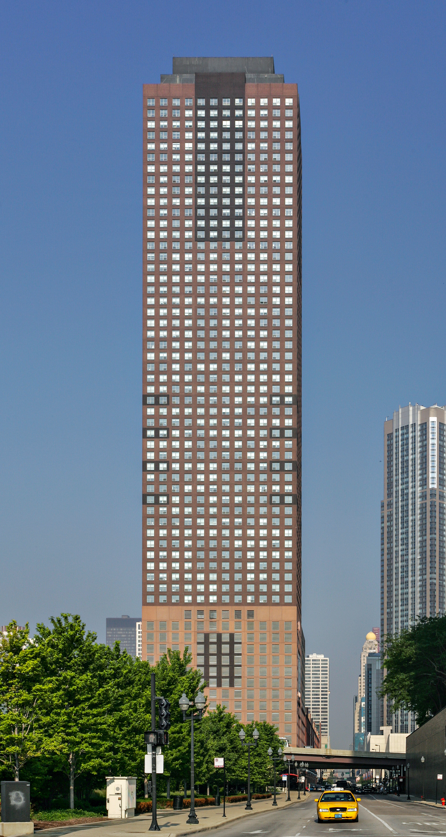 North Pier Apartments - View from the east 