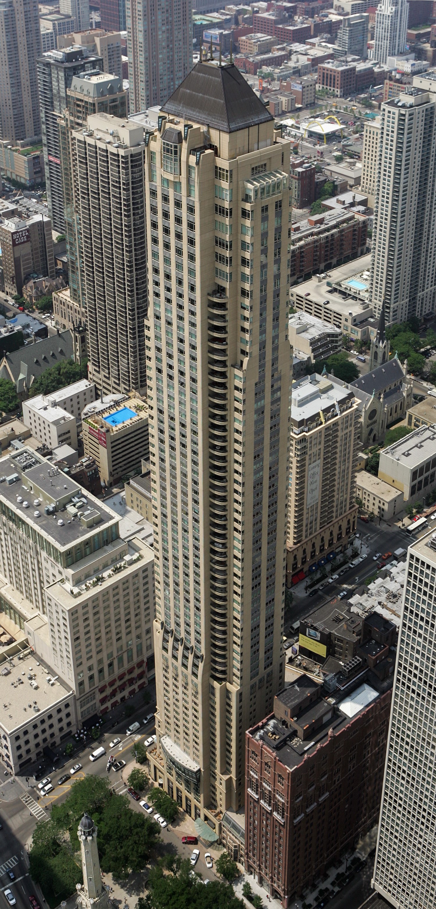 Park Tower - View from John Hancock Center 