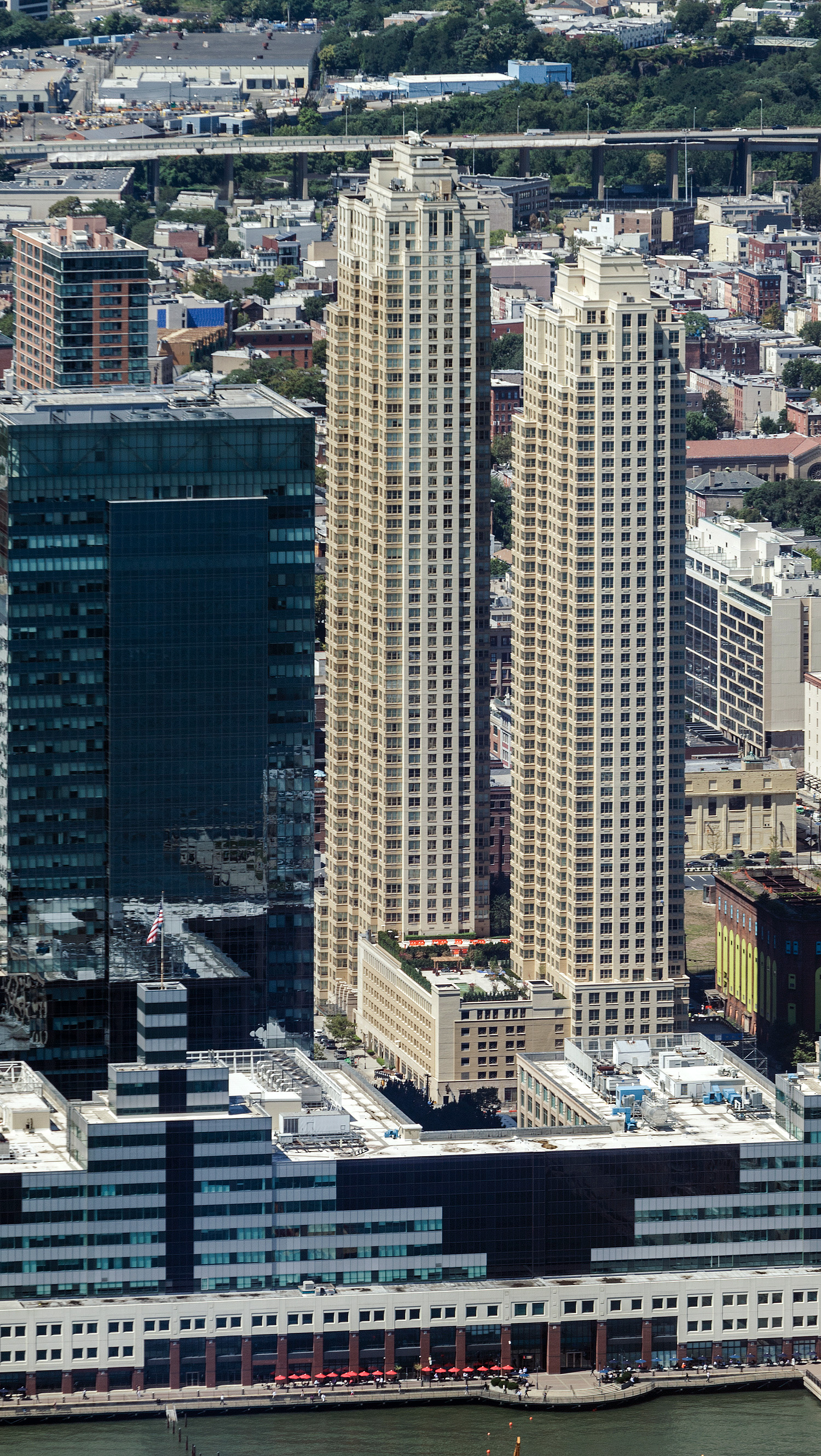 Trump Plaza Residences - View from One World Observatory 
