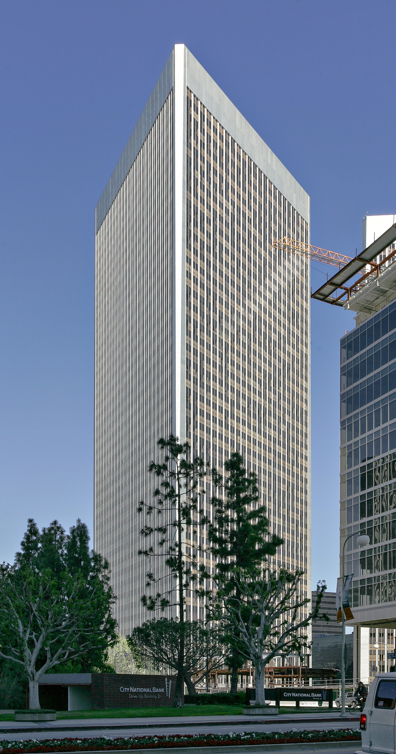 Century Plaza Tower I - View from the west 