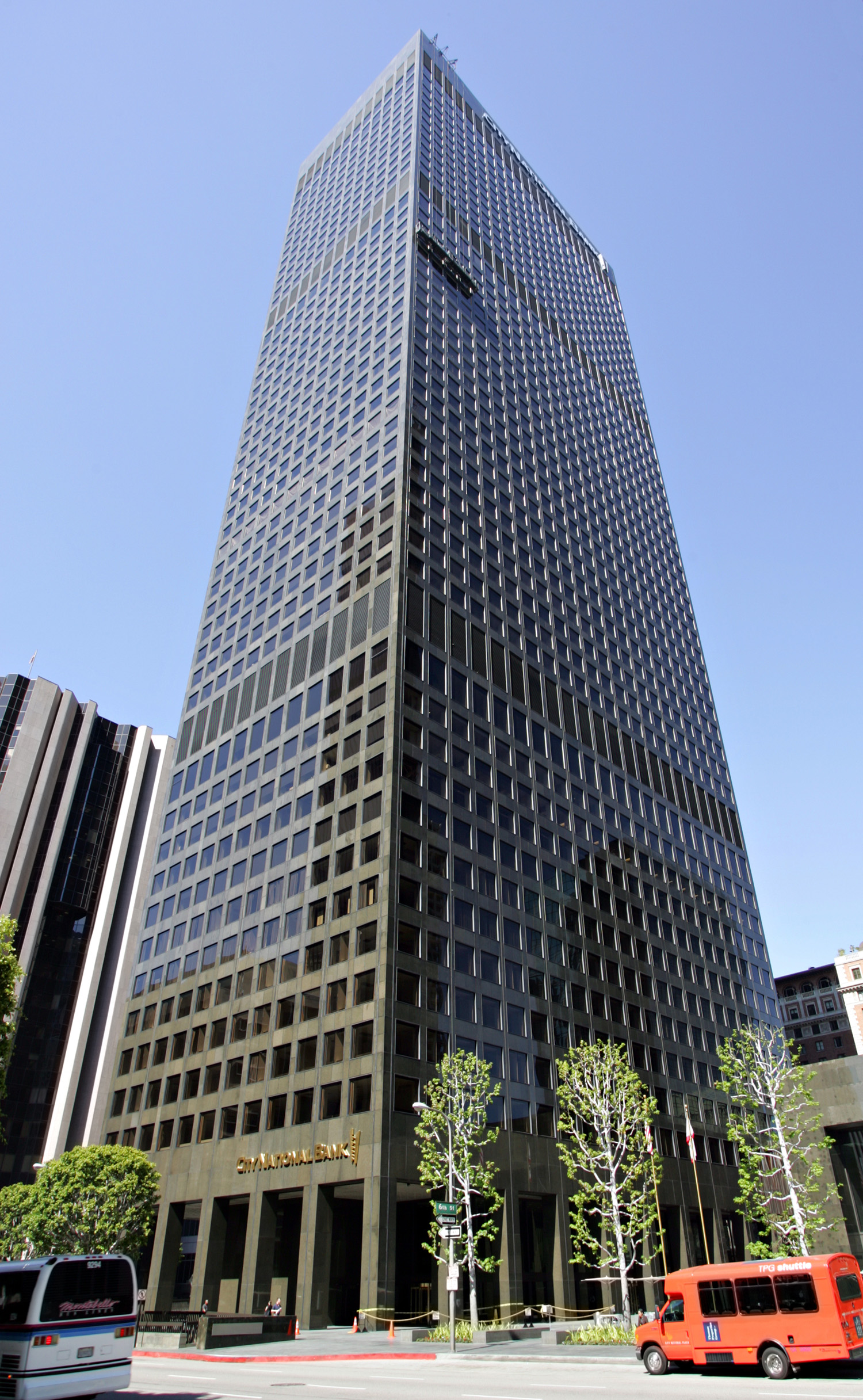 City National Tower - View from South Flower Street 