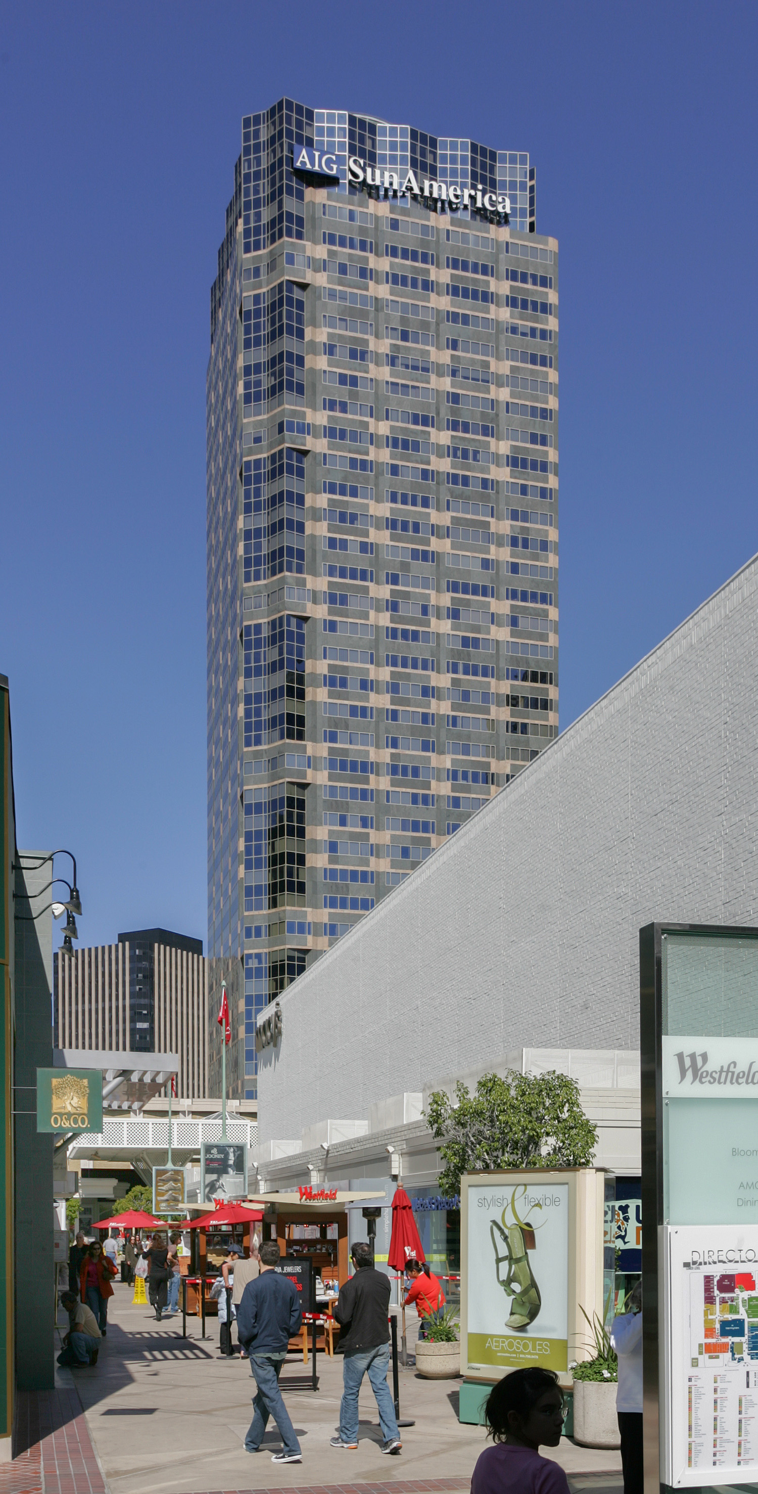 Sun-America Center - View from the southwest 