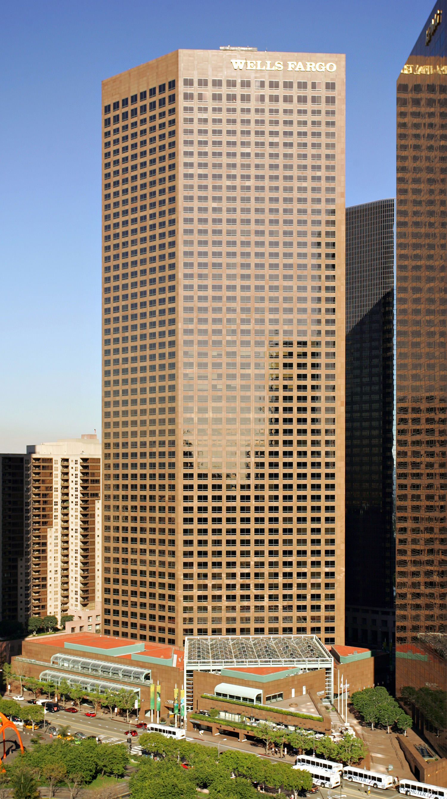 Wells Fargo North Tower - View from Westin Bonaventure Hotel 