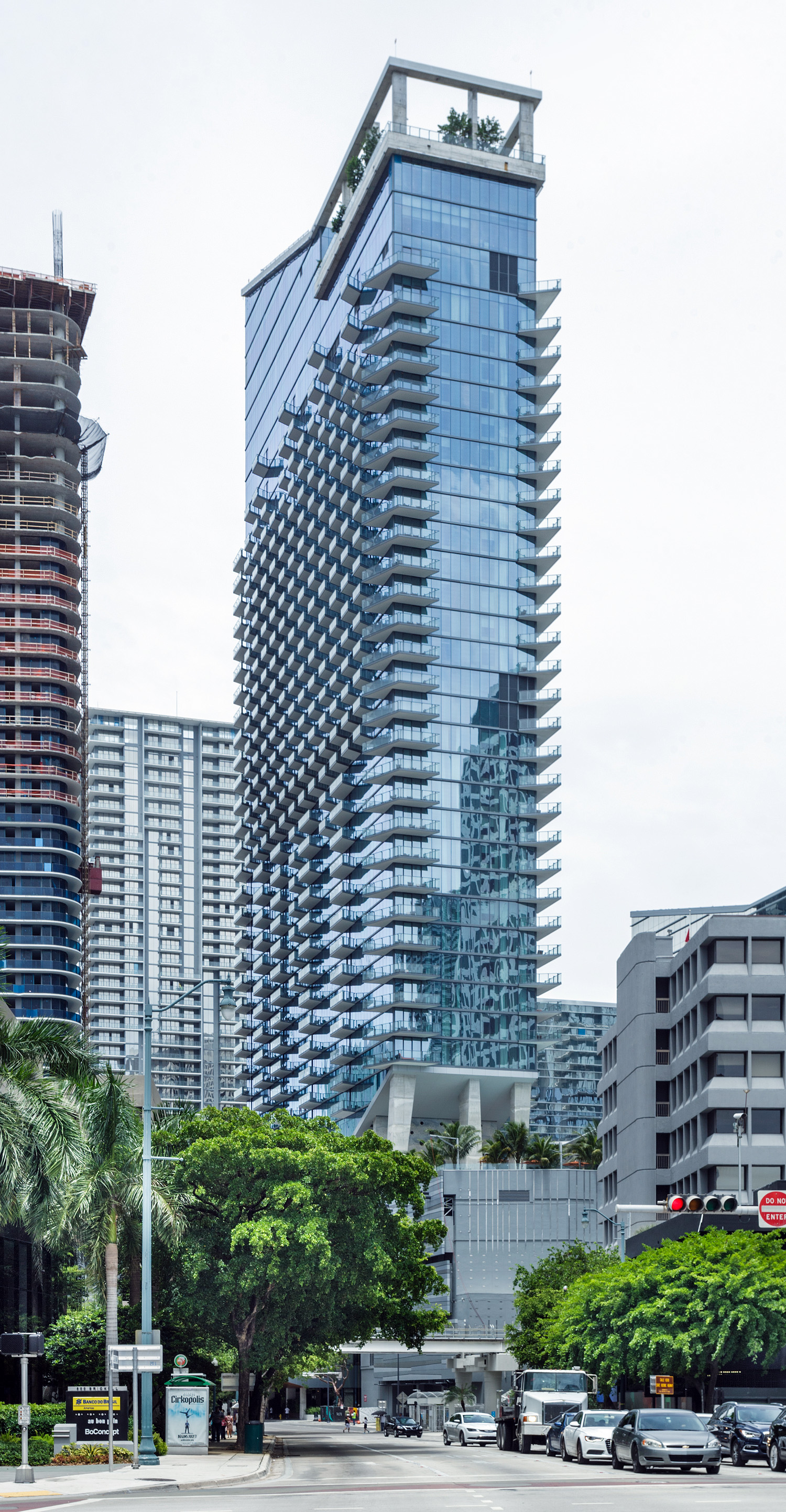 EAST Miami - View from the east 