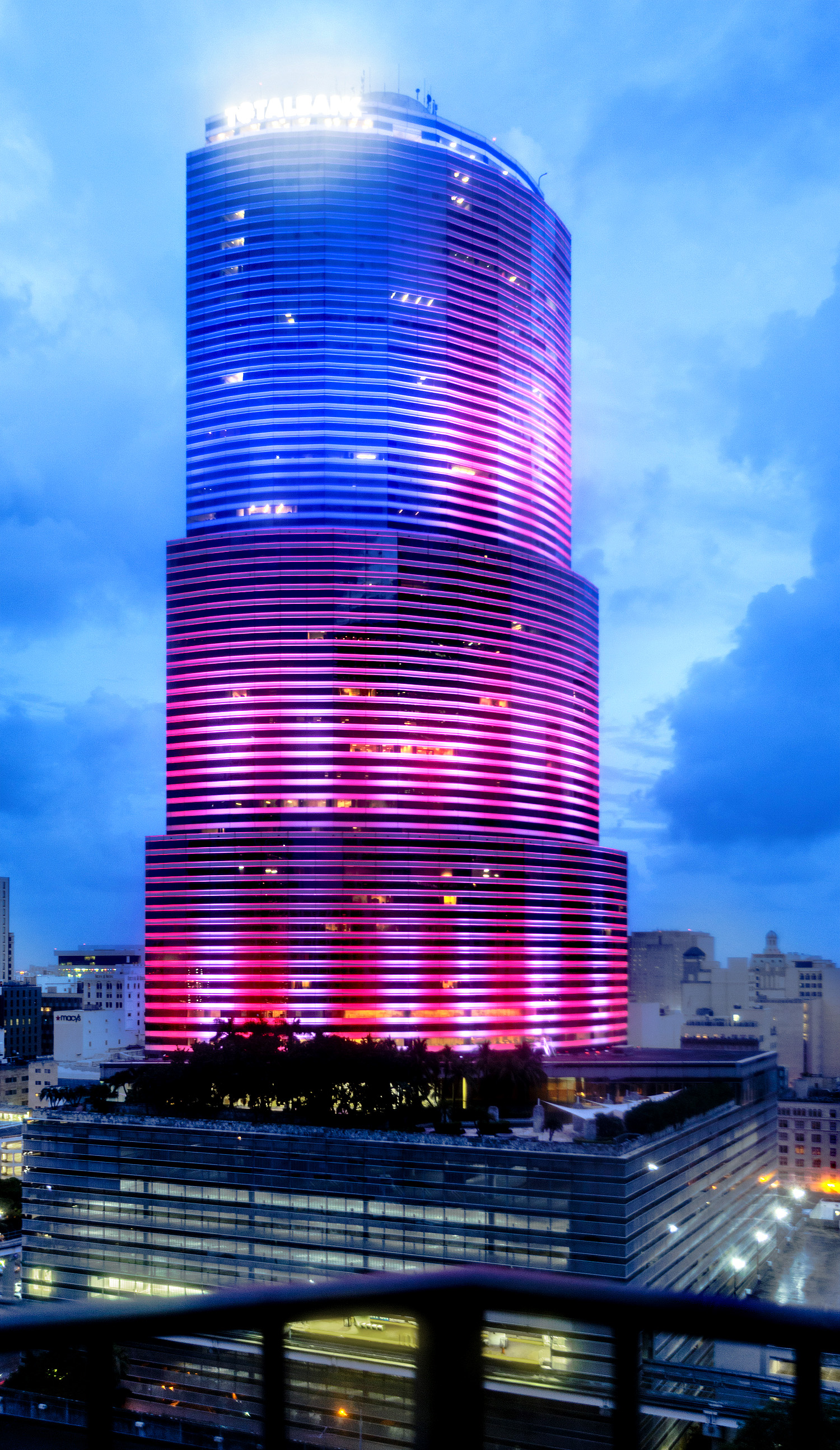 Miami Tower - View from Hyatt Regency Hotel 
