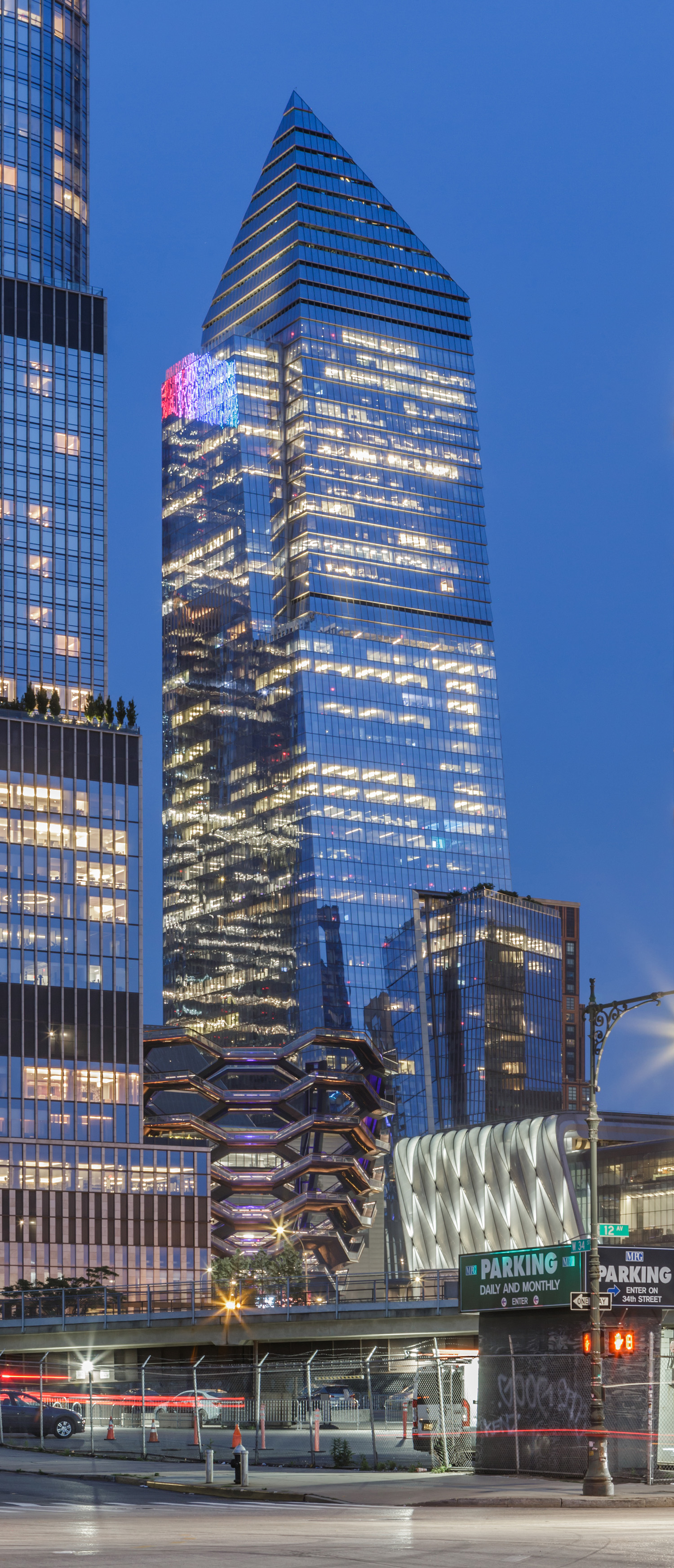 10 Hudson Yards - View from 12th Avenue 