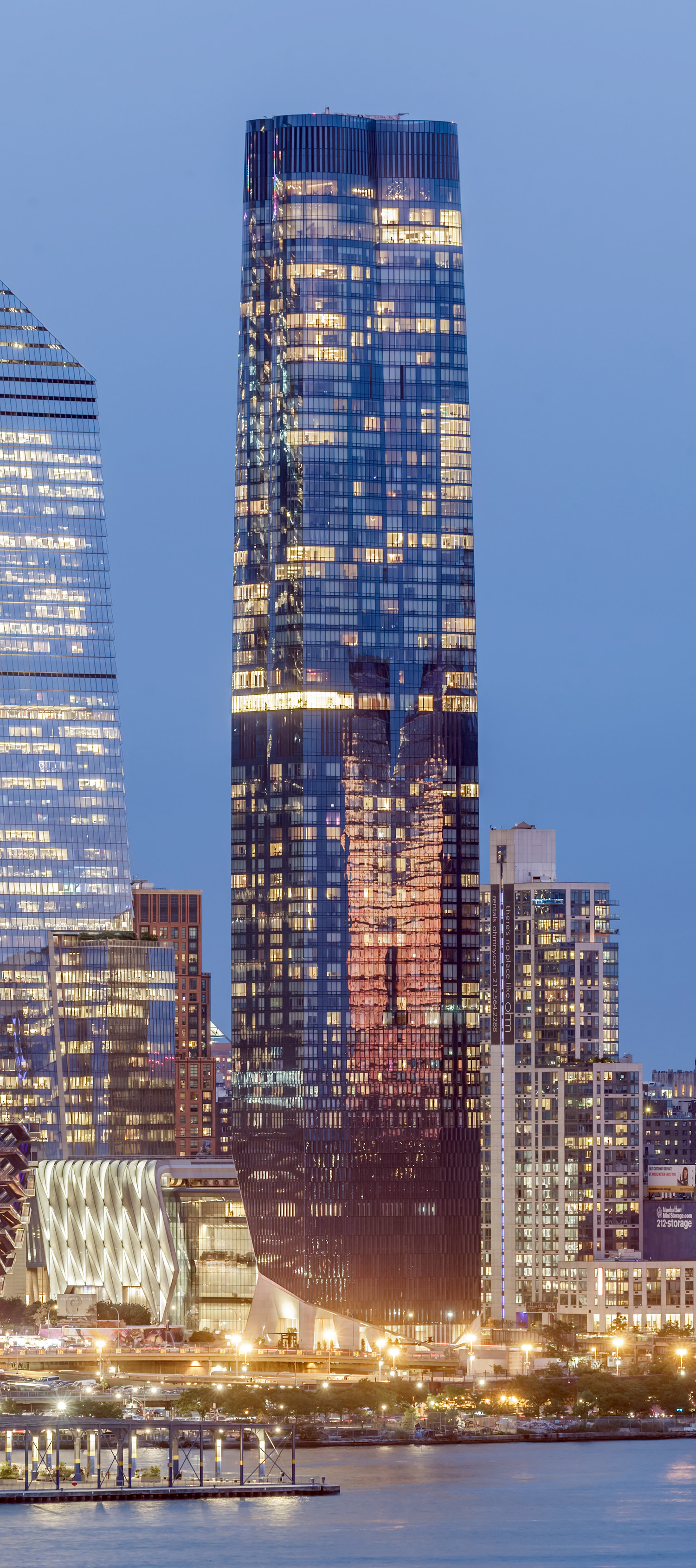15 Hudson Yards - View from Weehawken 