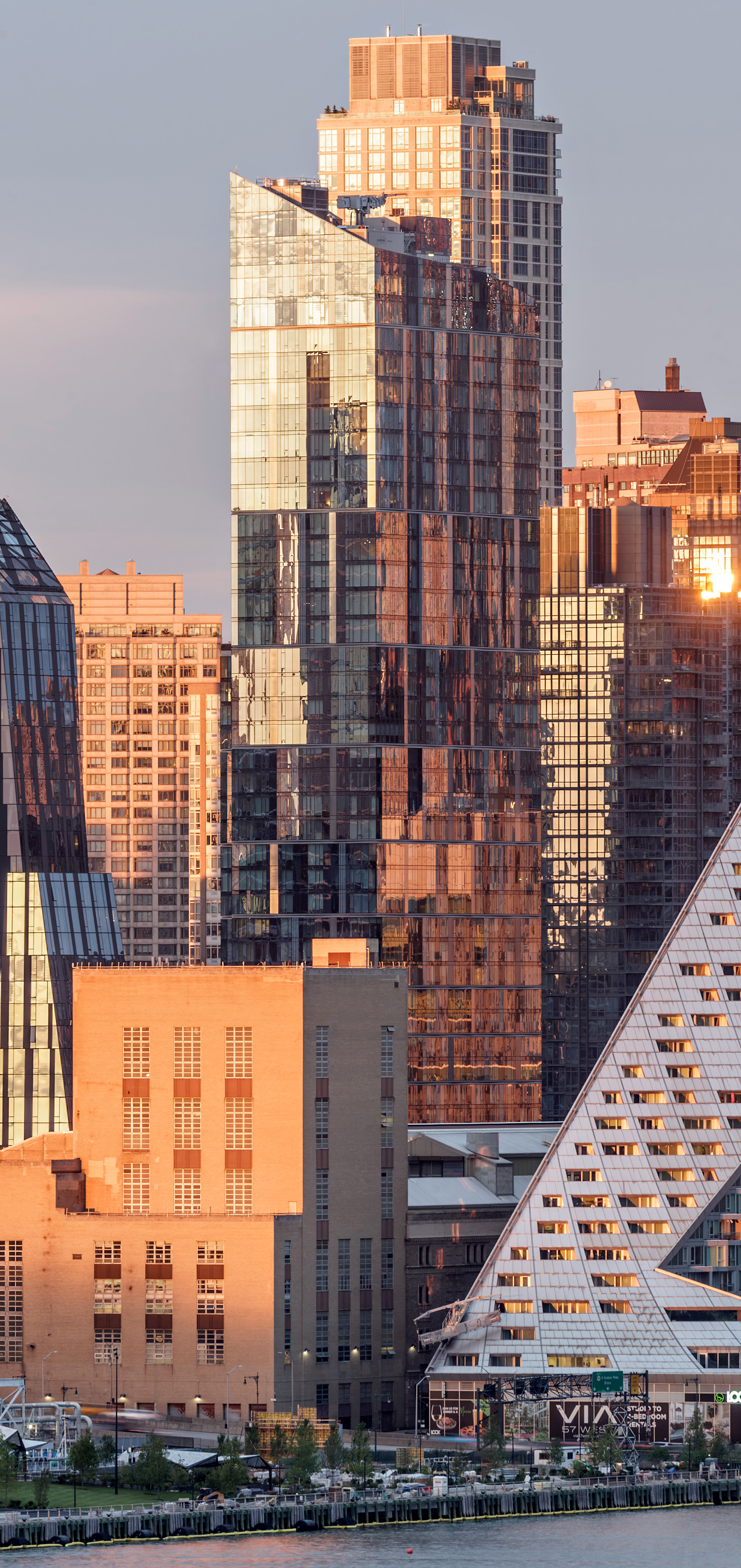 1 West End Avenue - View from Weehawken 
