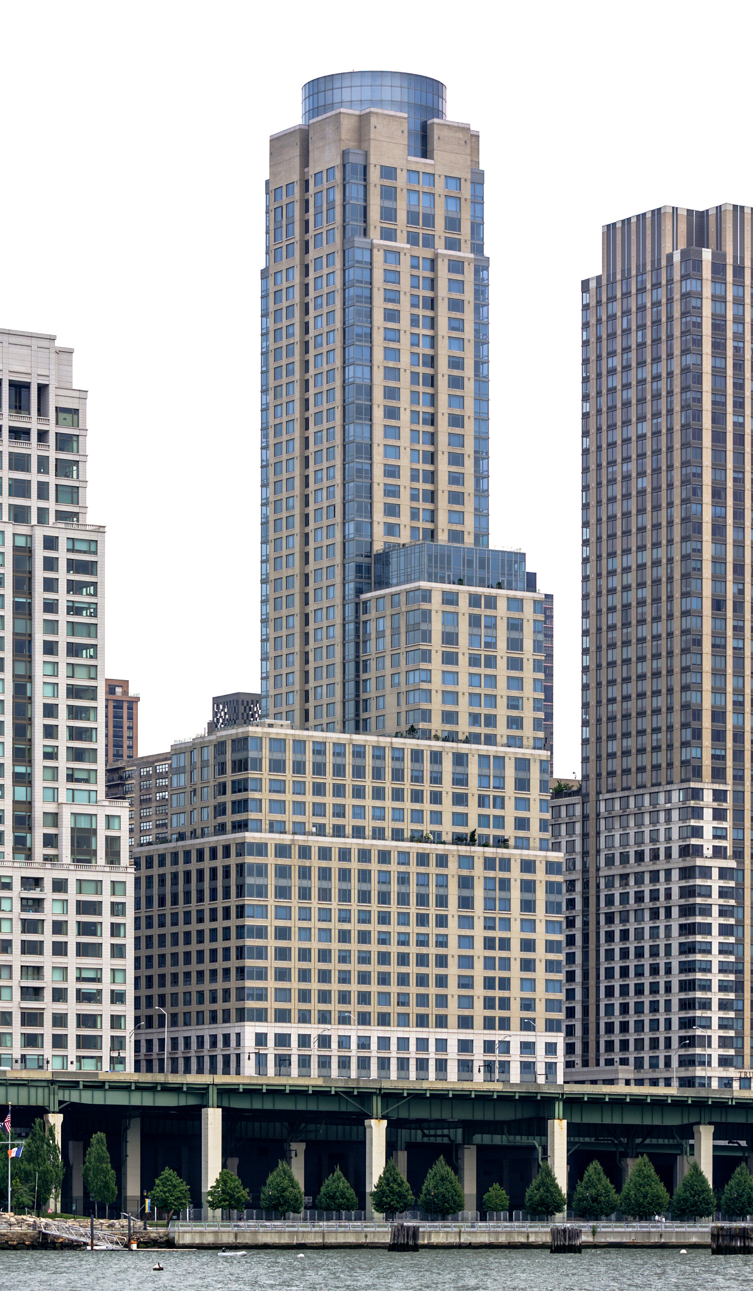 220 Riverside Boulevard At Trump Place - View from Circle Line Boat Tour 