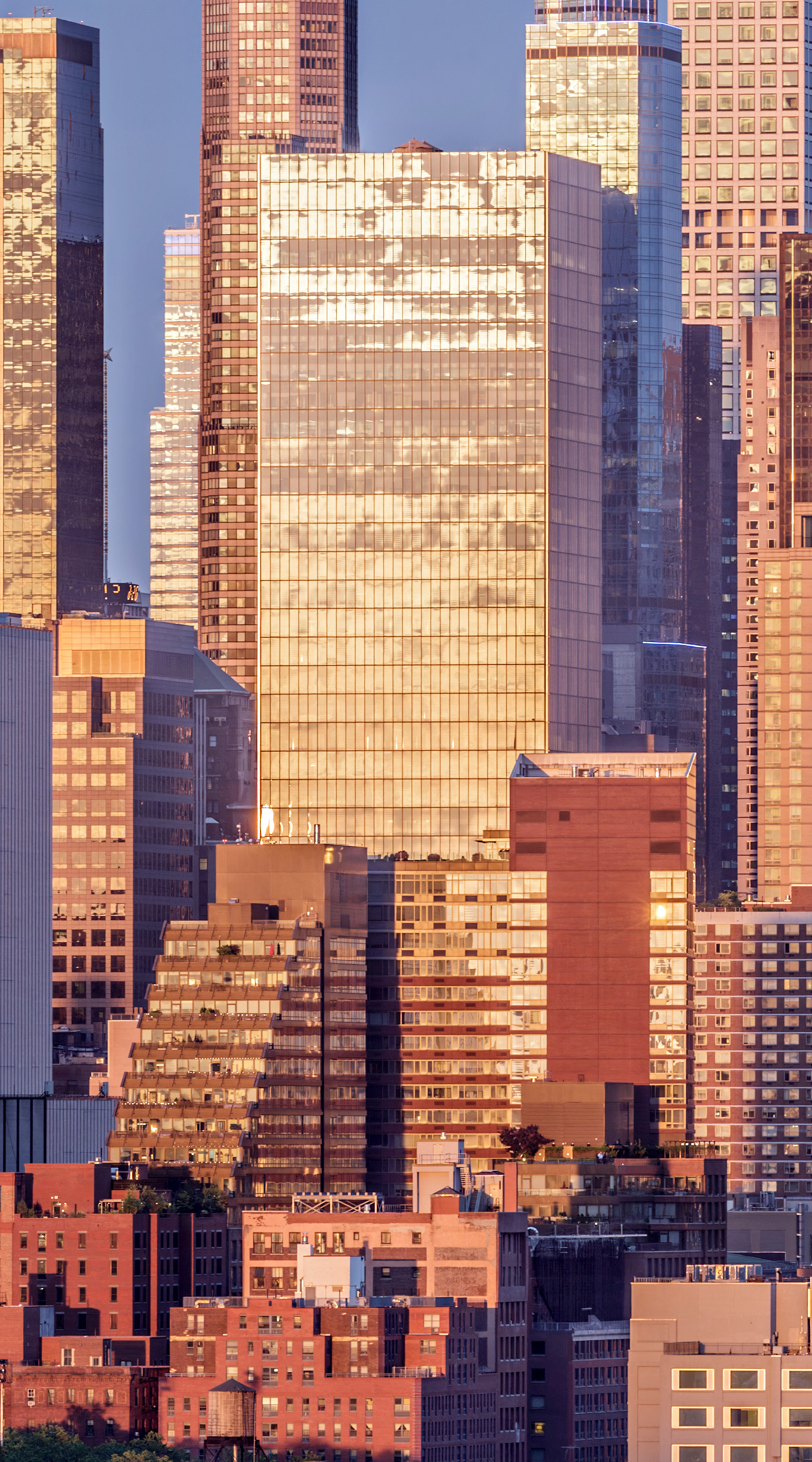 250 West 55th Street - View from Weehawken 
