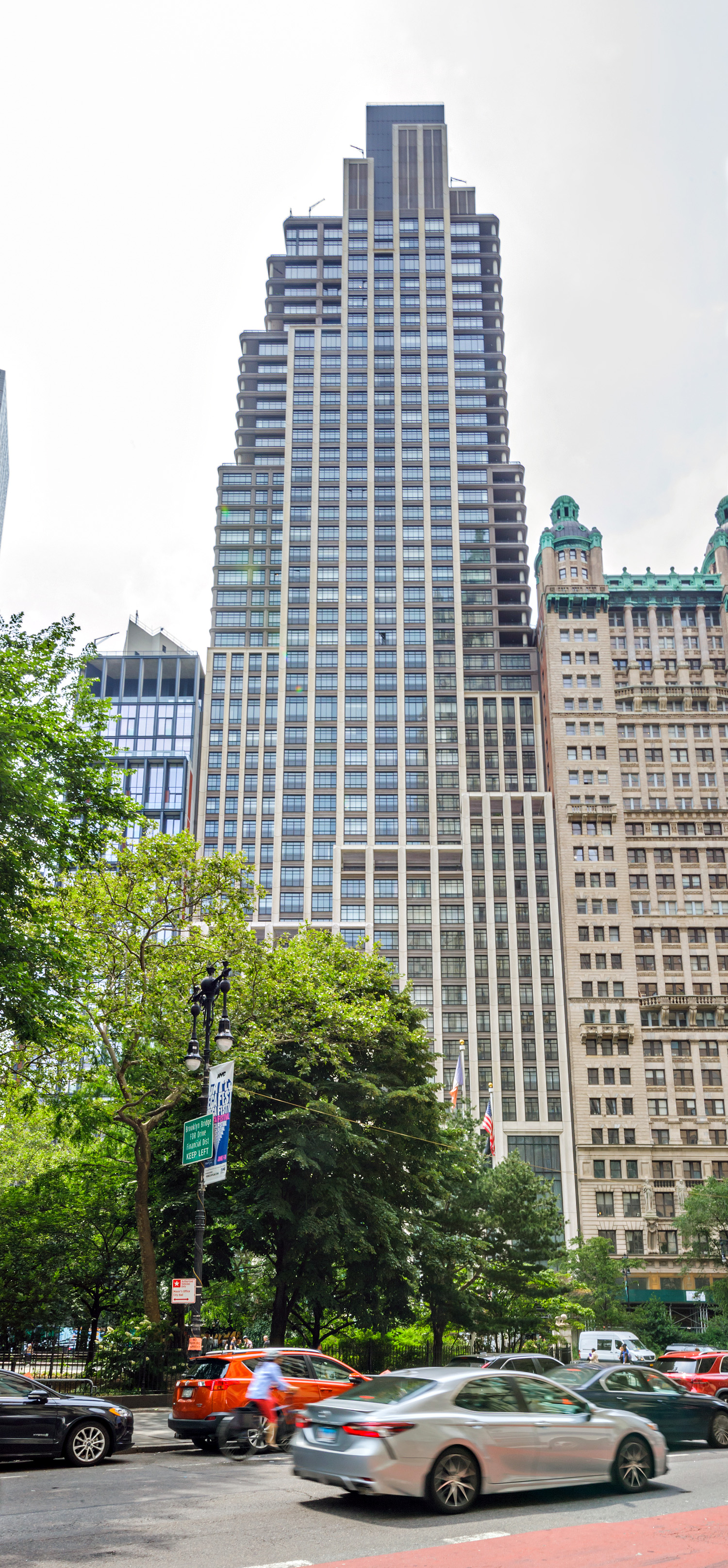 25 Park Row - View from the northwest 