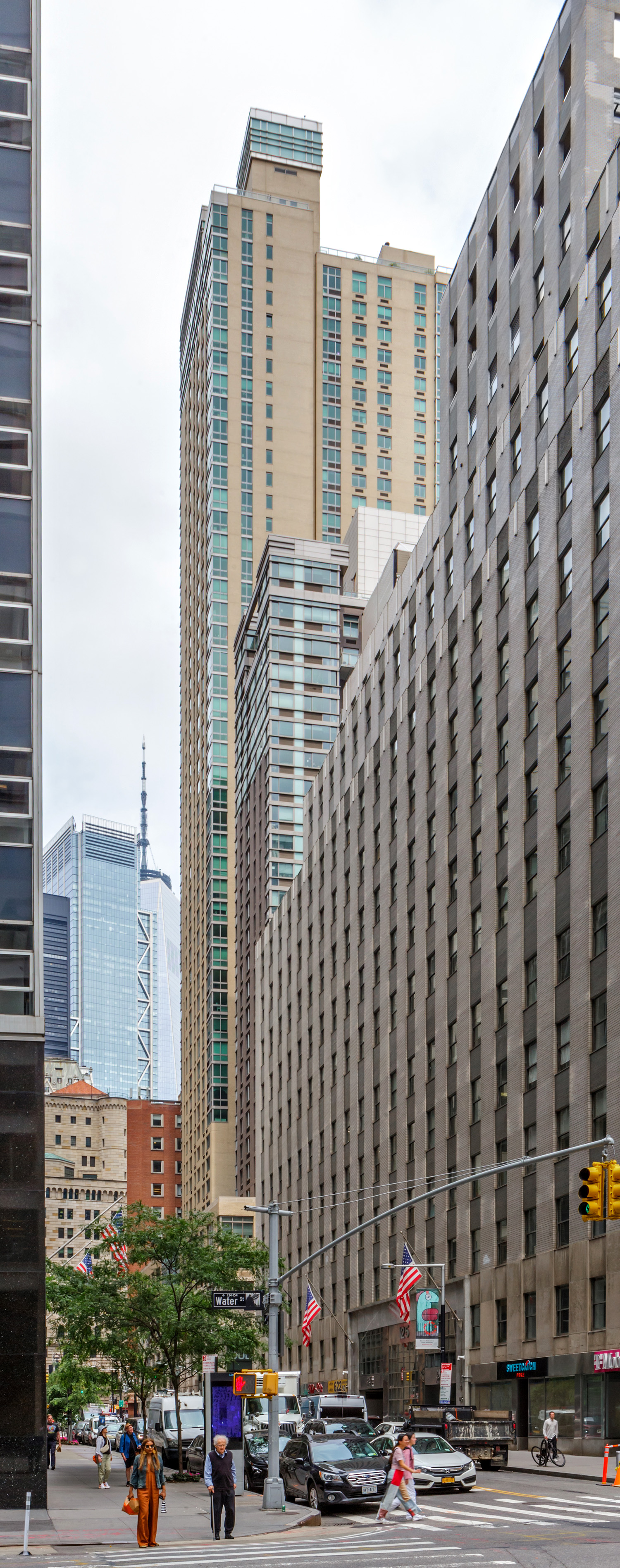 2 Gold Street - View from Water Street 