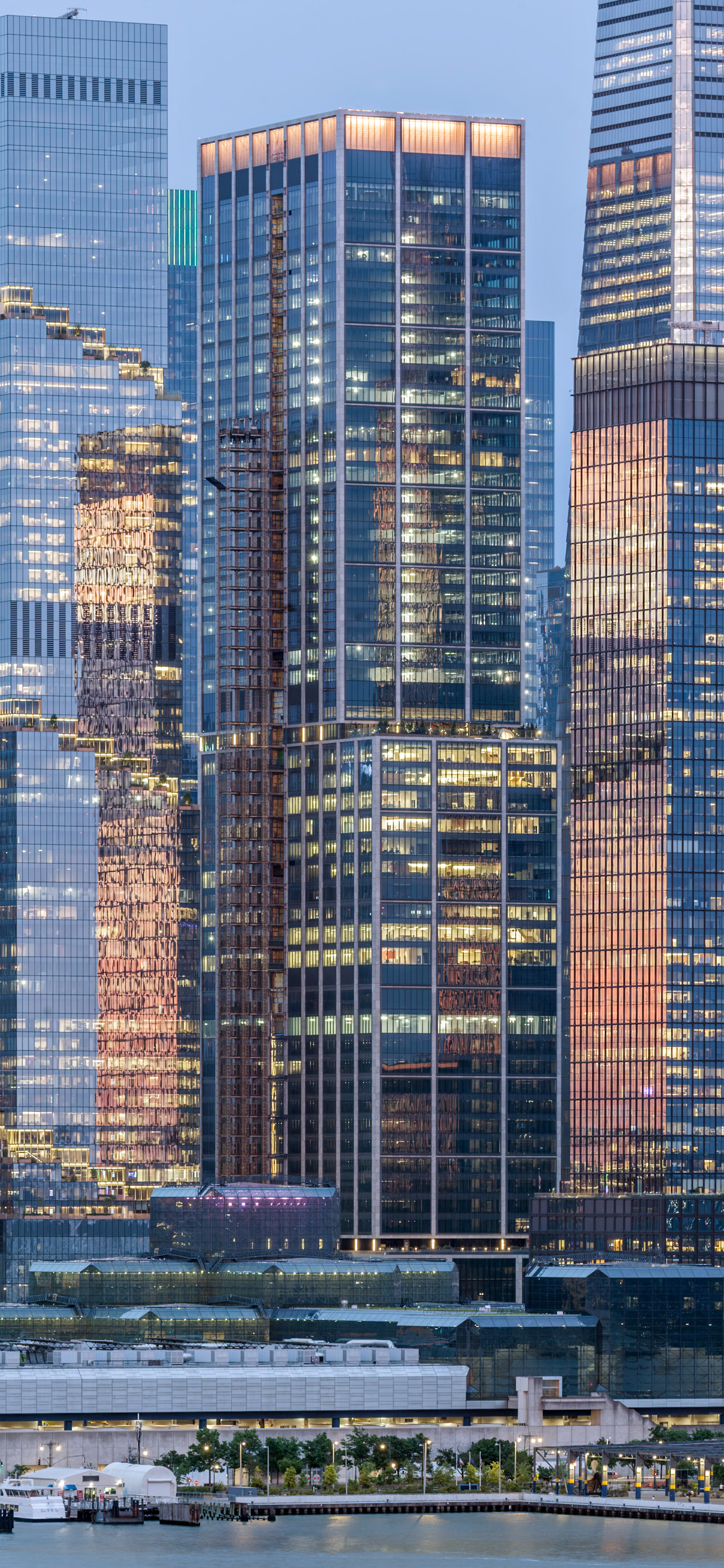 50 Hudson Yards - View from Weehawken 
