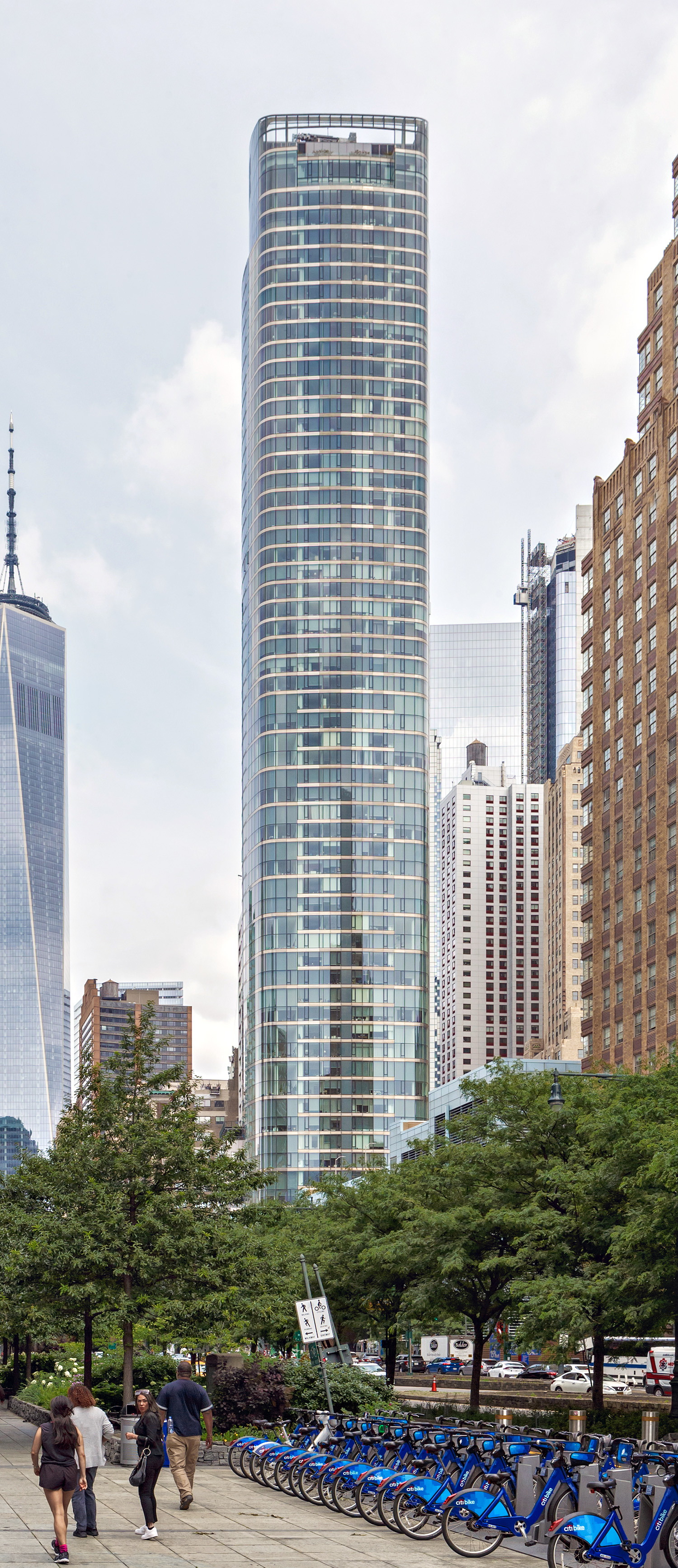 50 West - View from the south 