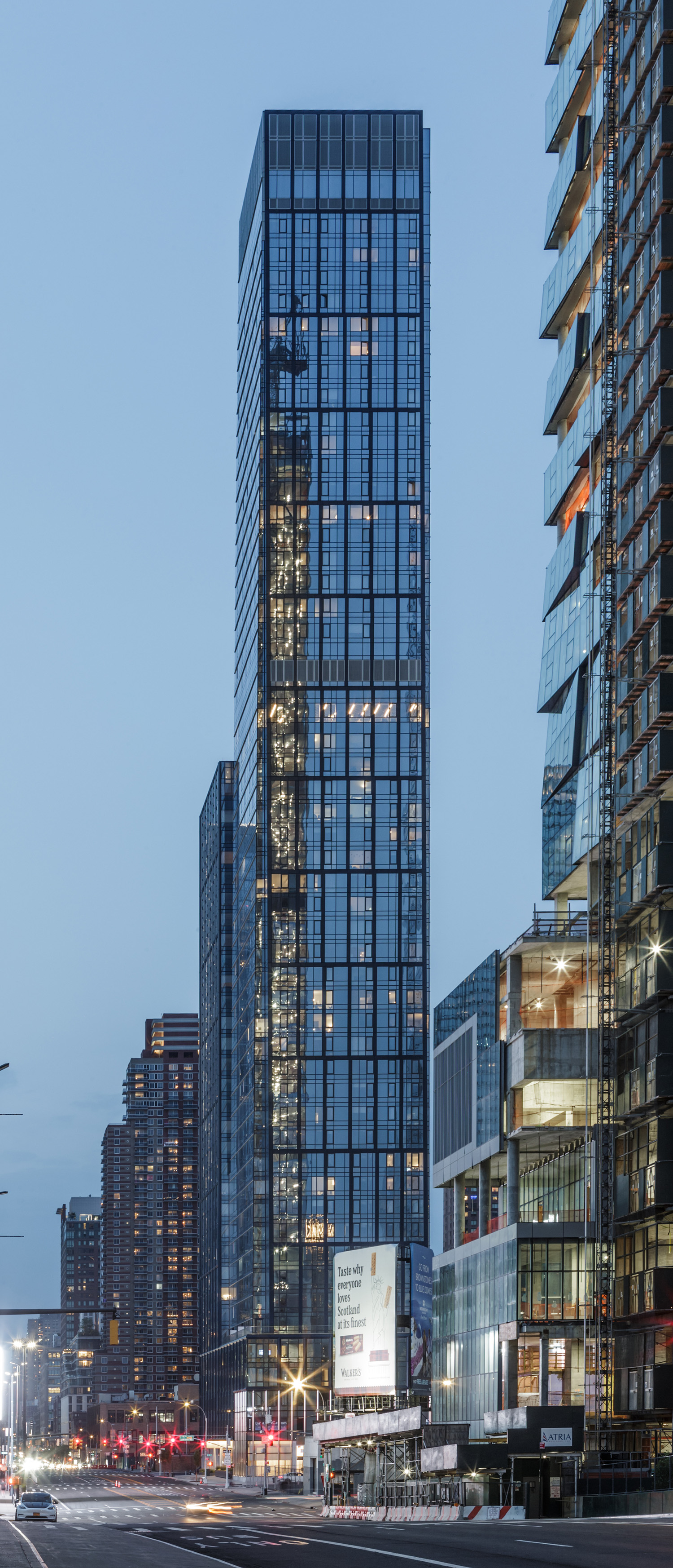 555 West 38th Street - View from the southwest 