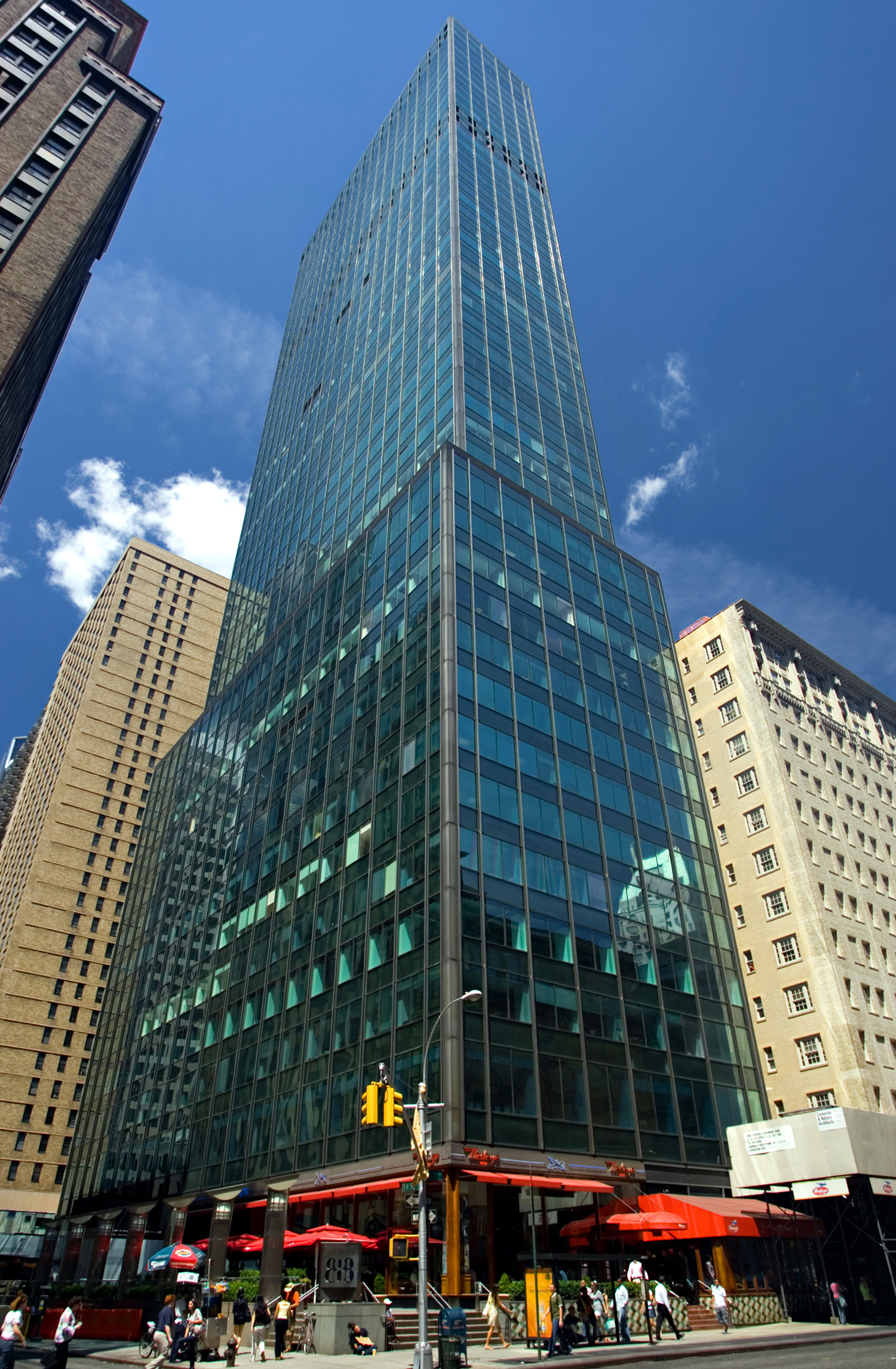 888 7th Avenue - View from West 56th Street 