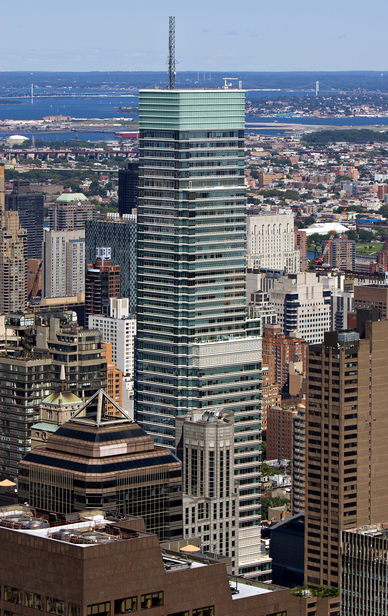 Bloomberg Tower - View from Top of the Rock 