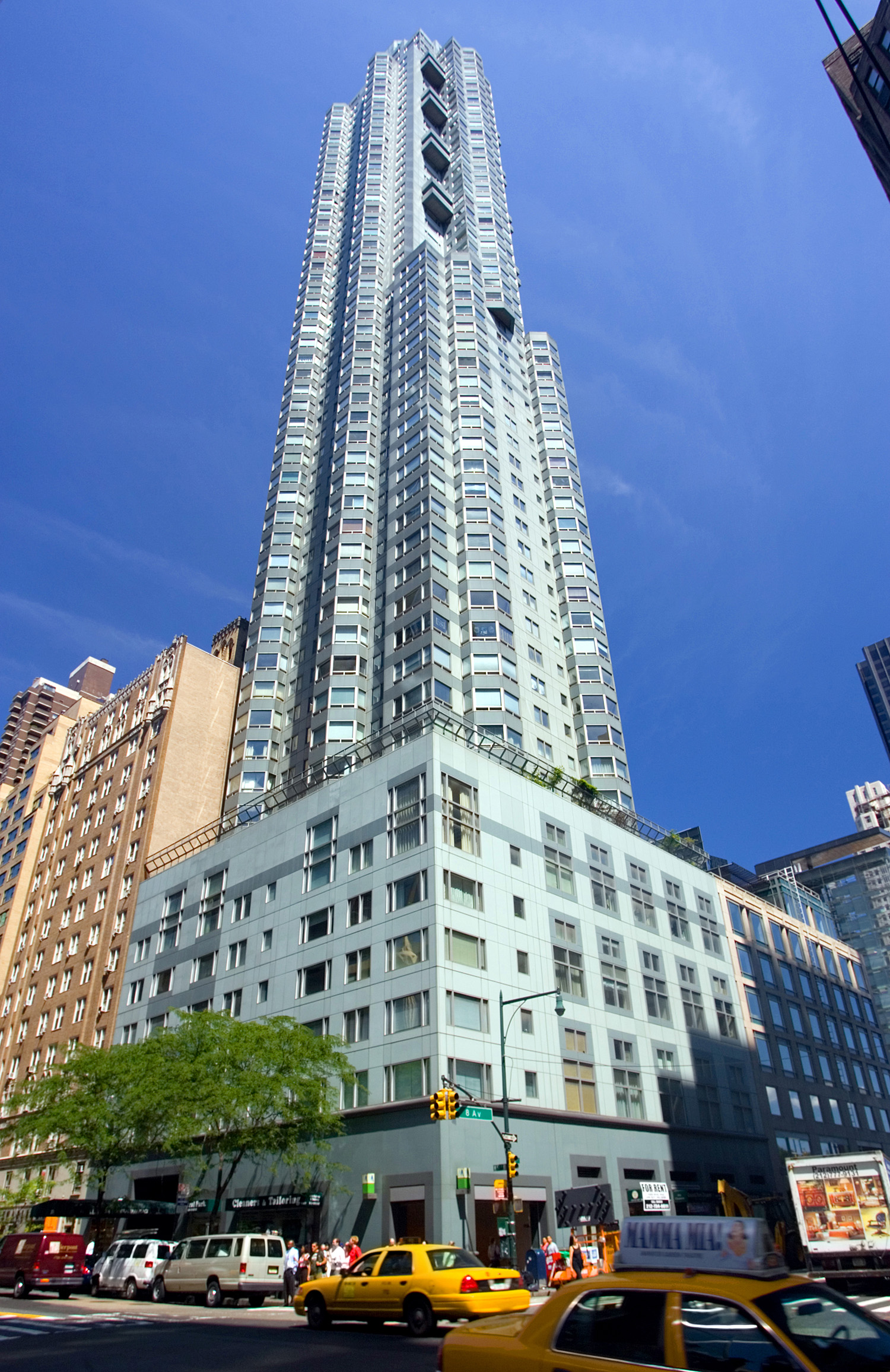 Central Park Place - View from the south 