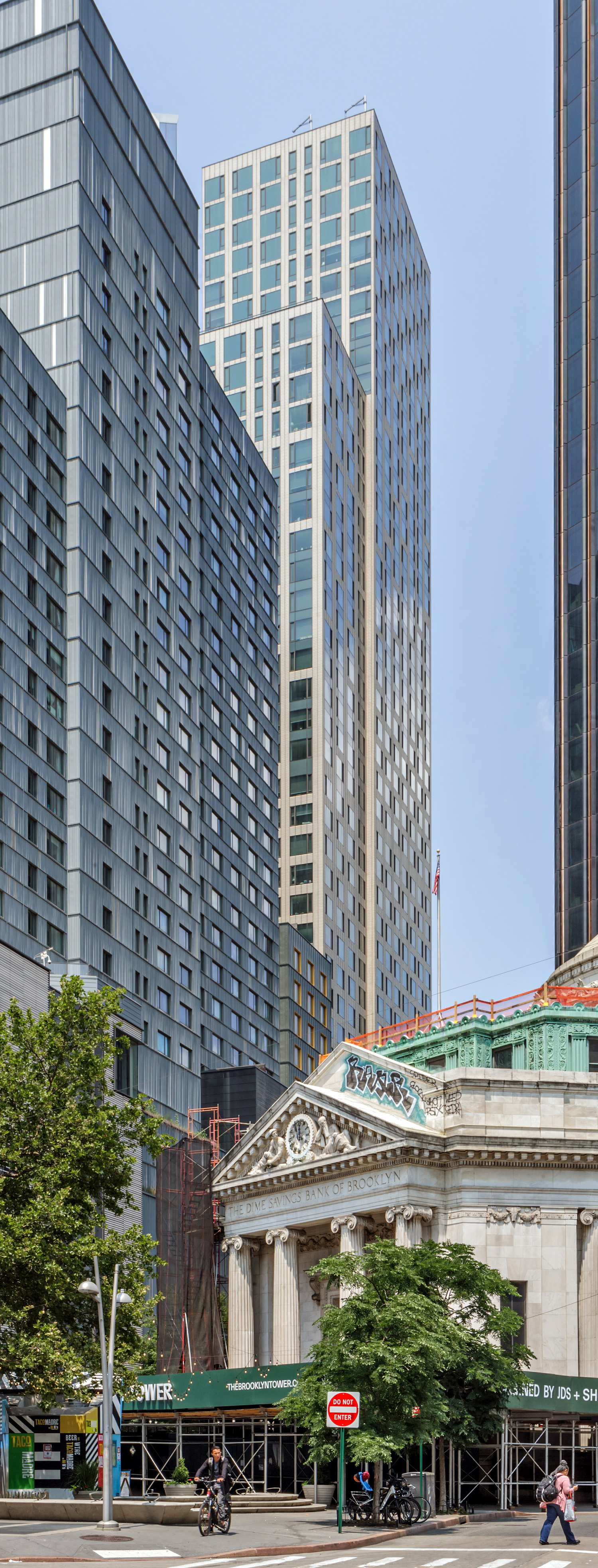 City Point Tower II - View from the south 