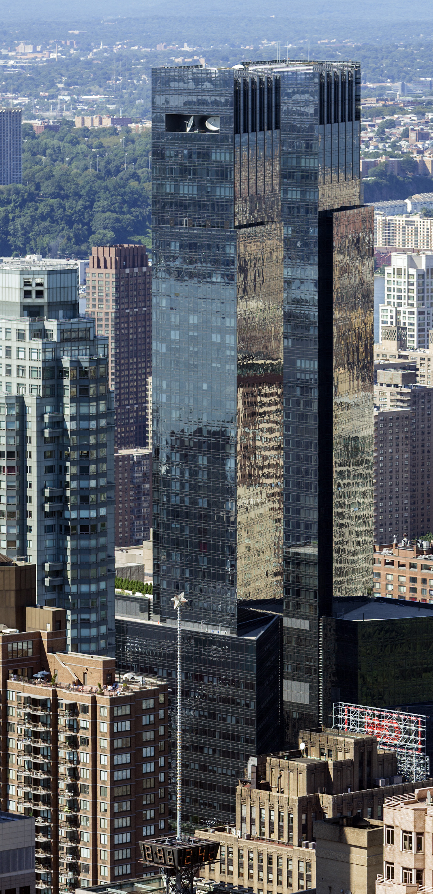 Deutsche Bank Center South Tower - View from Top of the Rock 