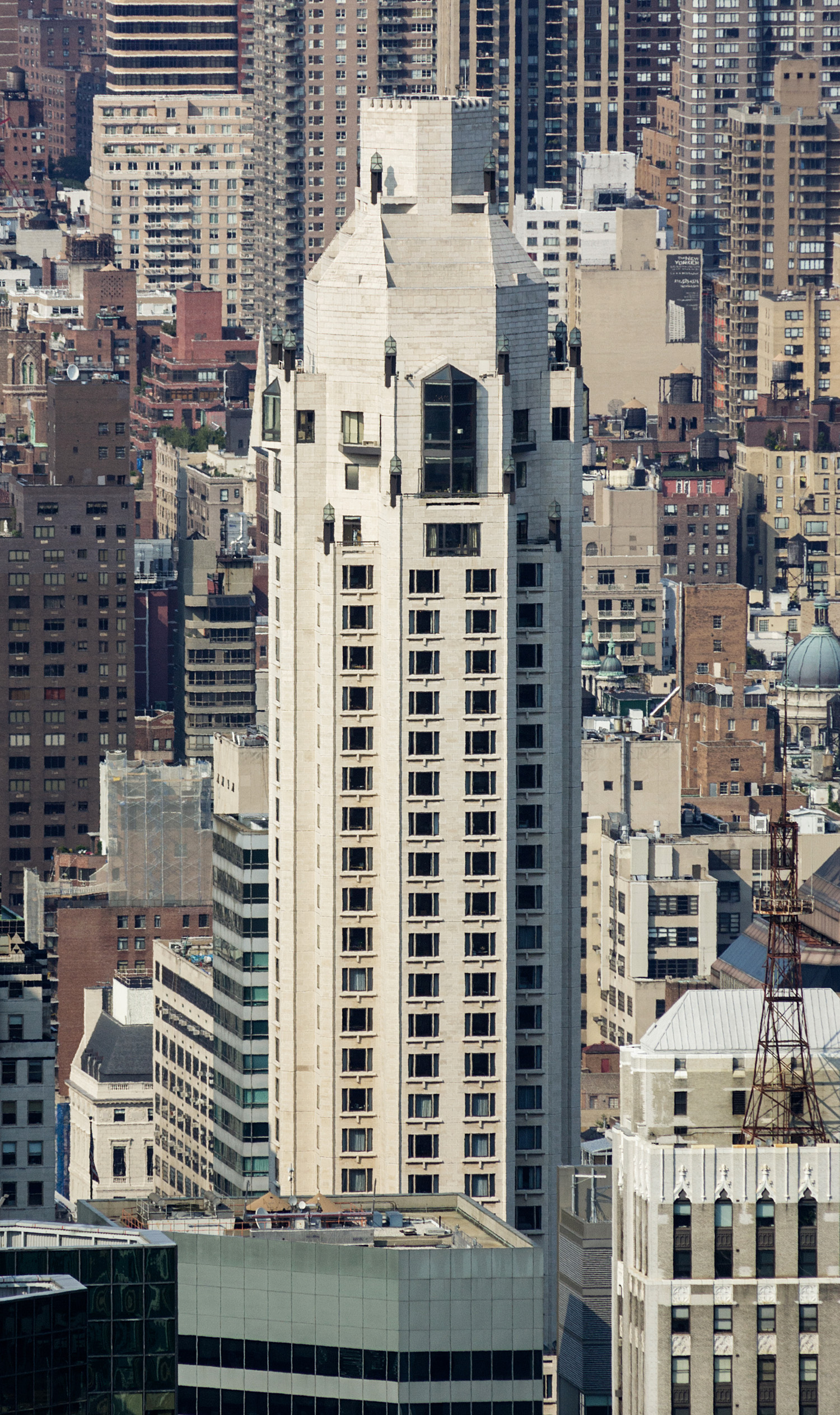 Four Seasons Hotel - View from Empire State Building 