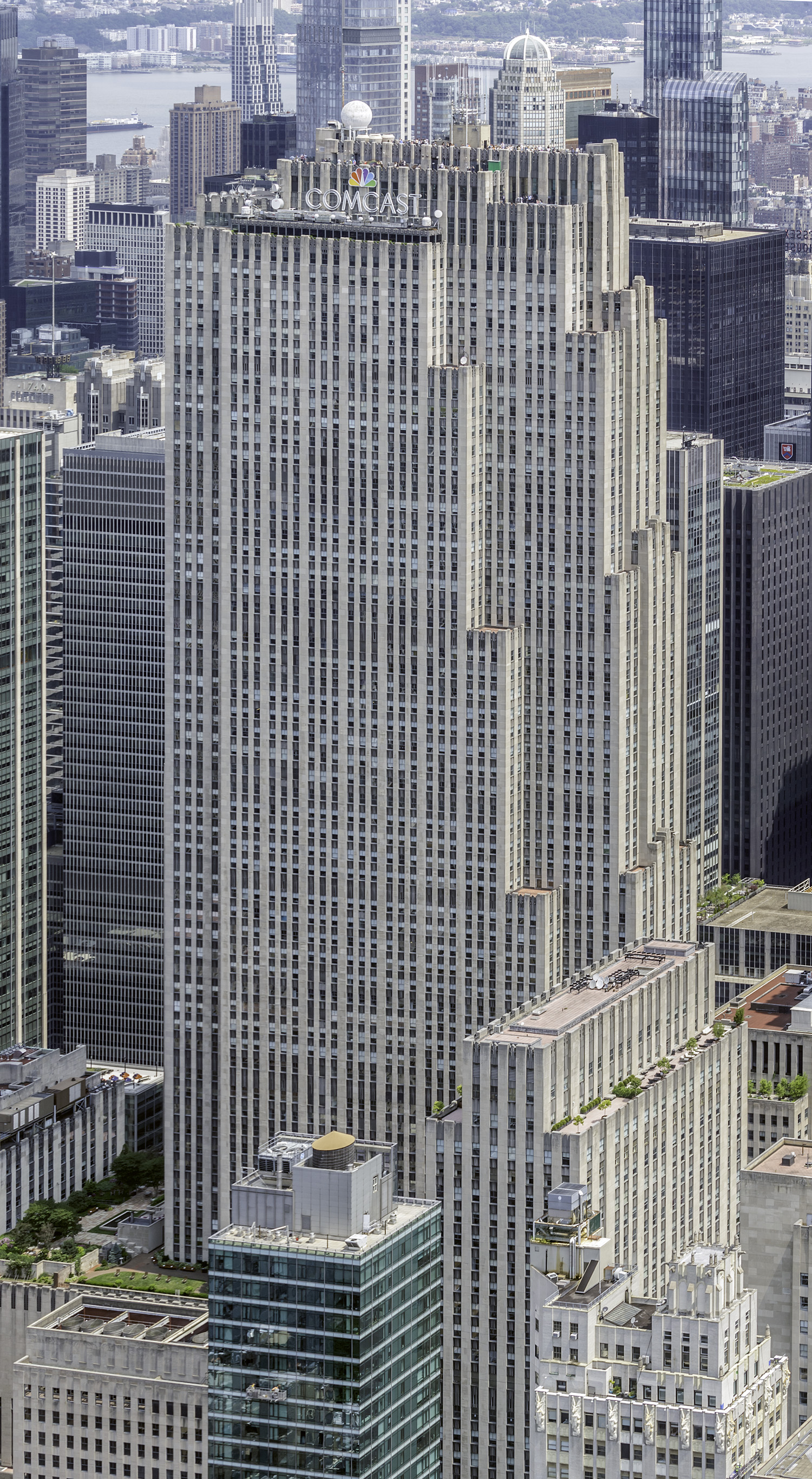 GE Building - View from One Vanderbilt 