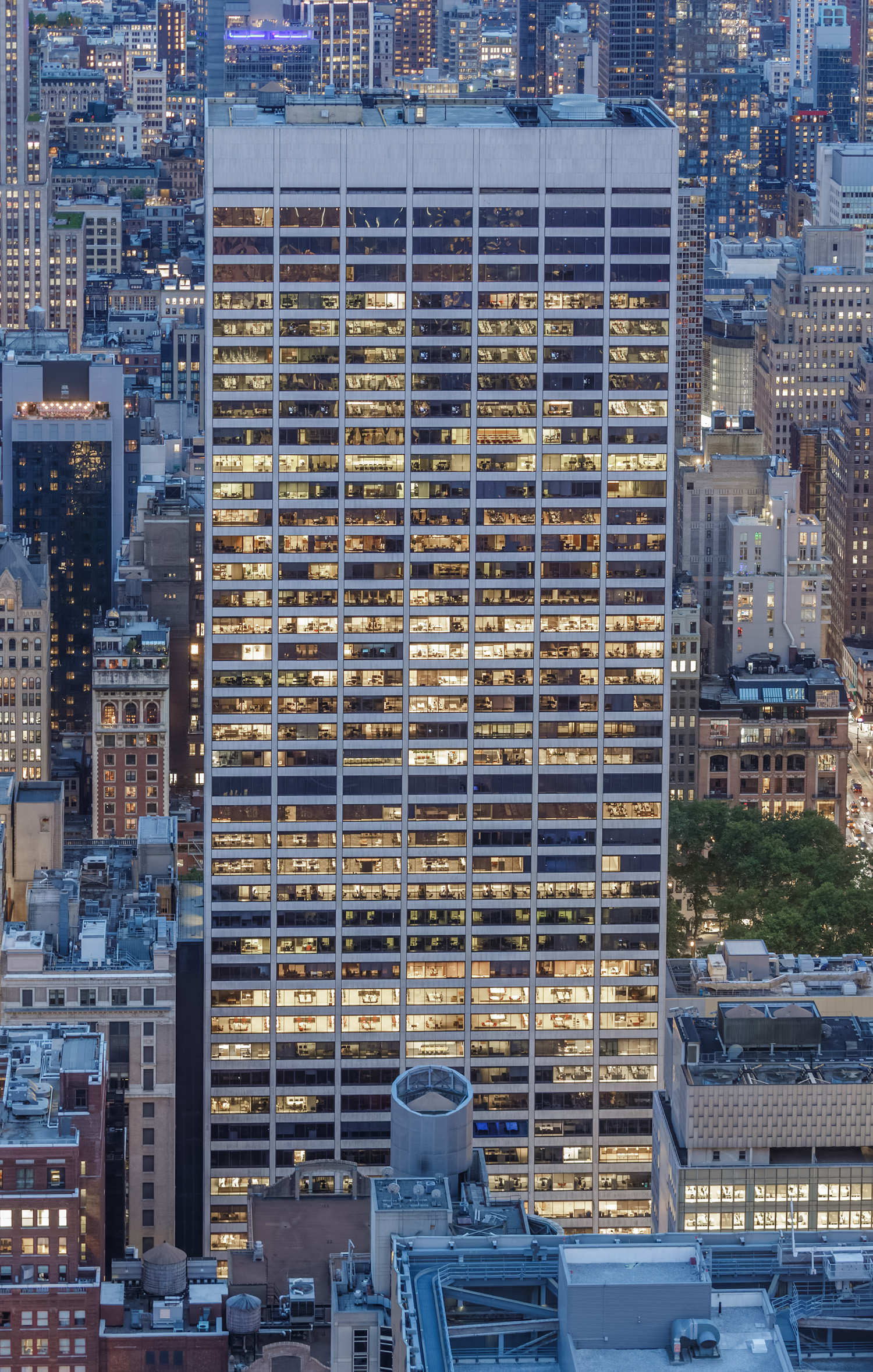 Grace Plaza - View from Top of the Rock 
