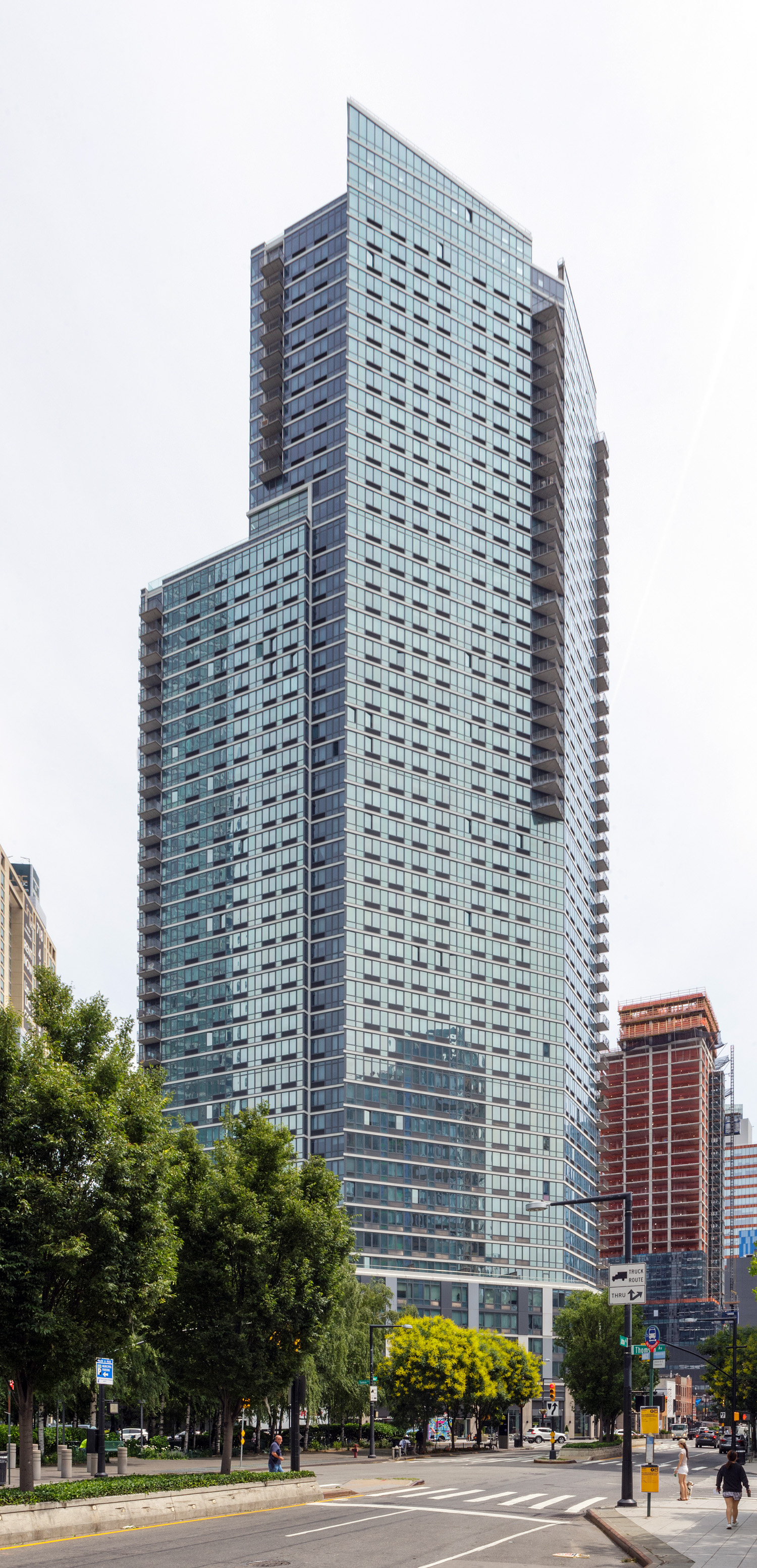 Hayden Long Island City - View from the southwest 