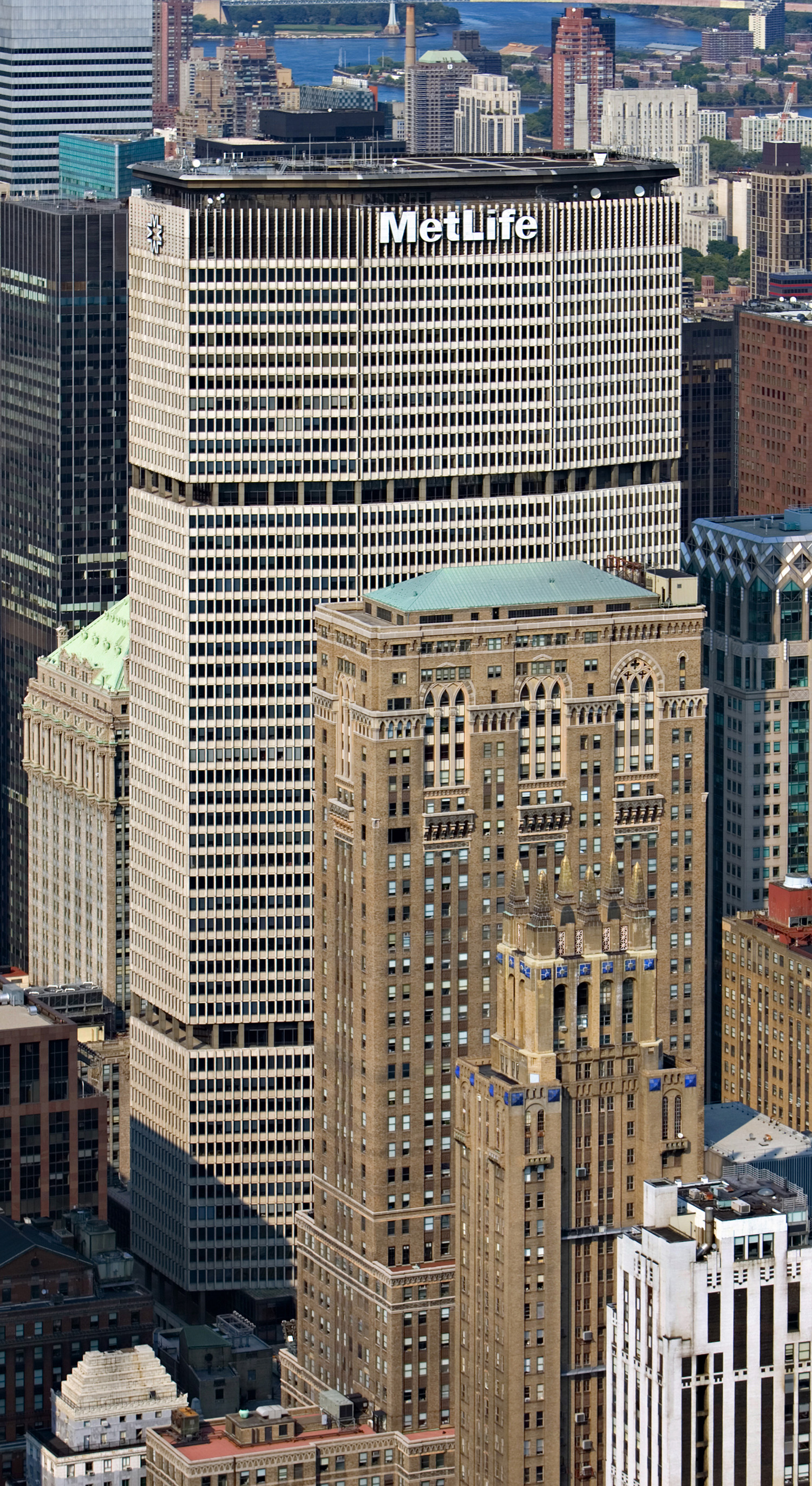 MetLife Building - View from Empire State Building 