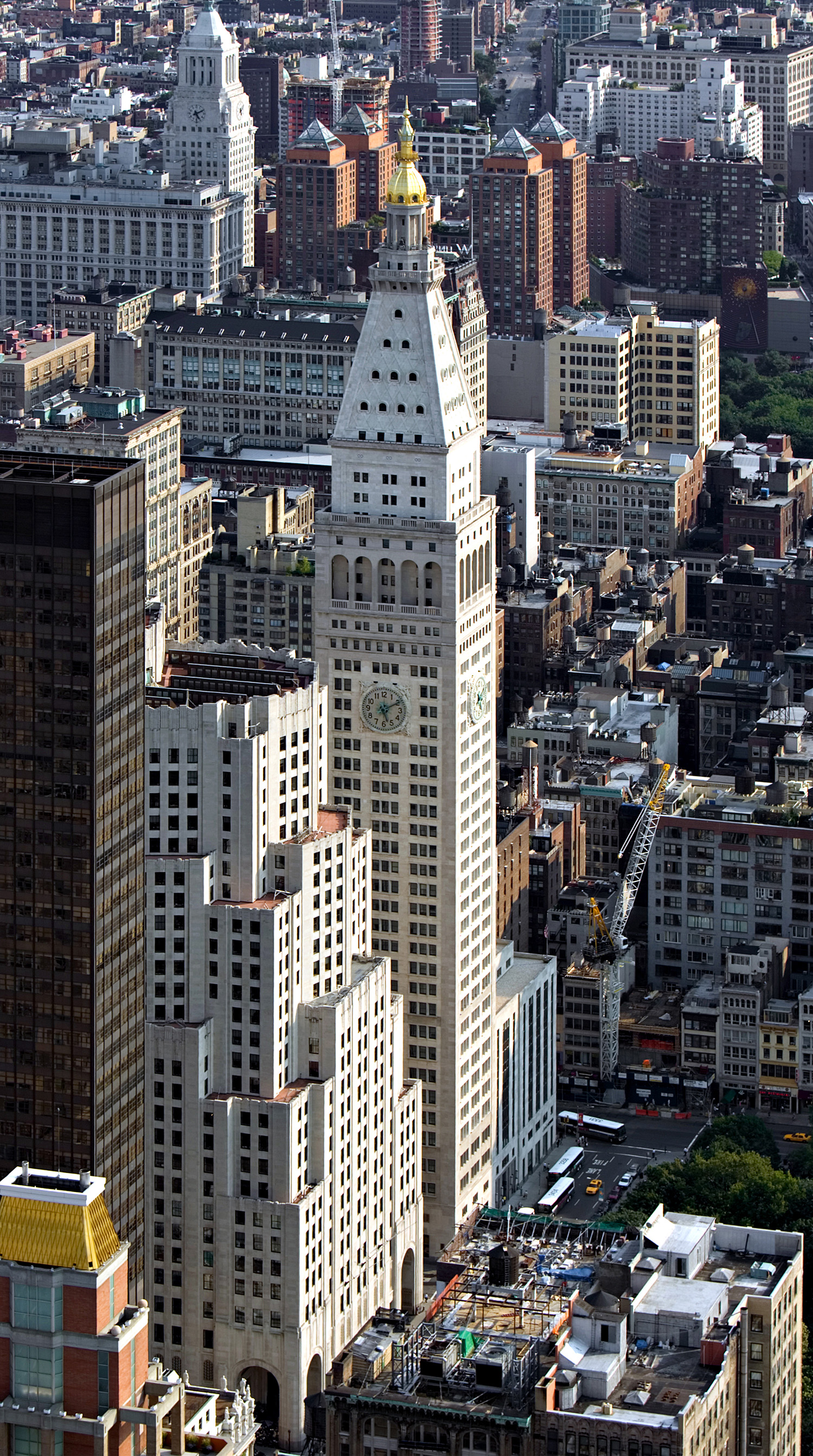 Metropolitan Life Tower - View from Empire State Building 