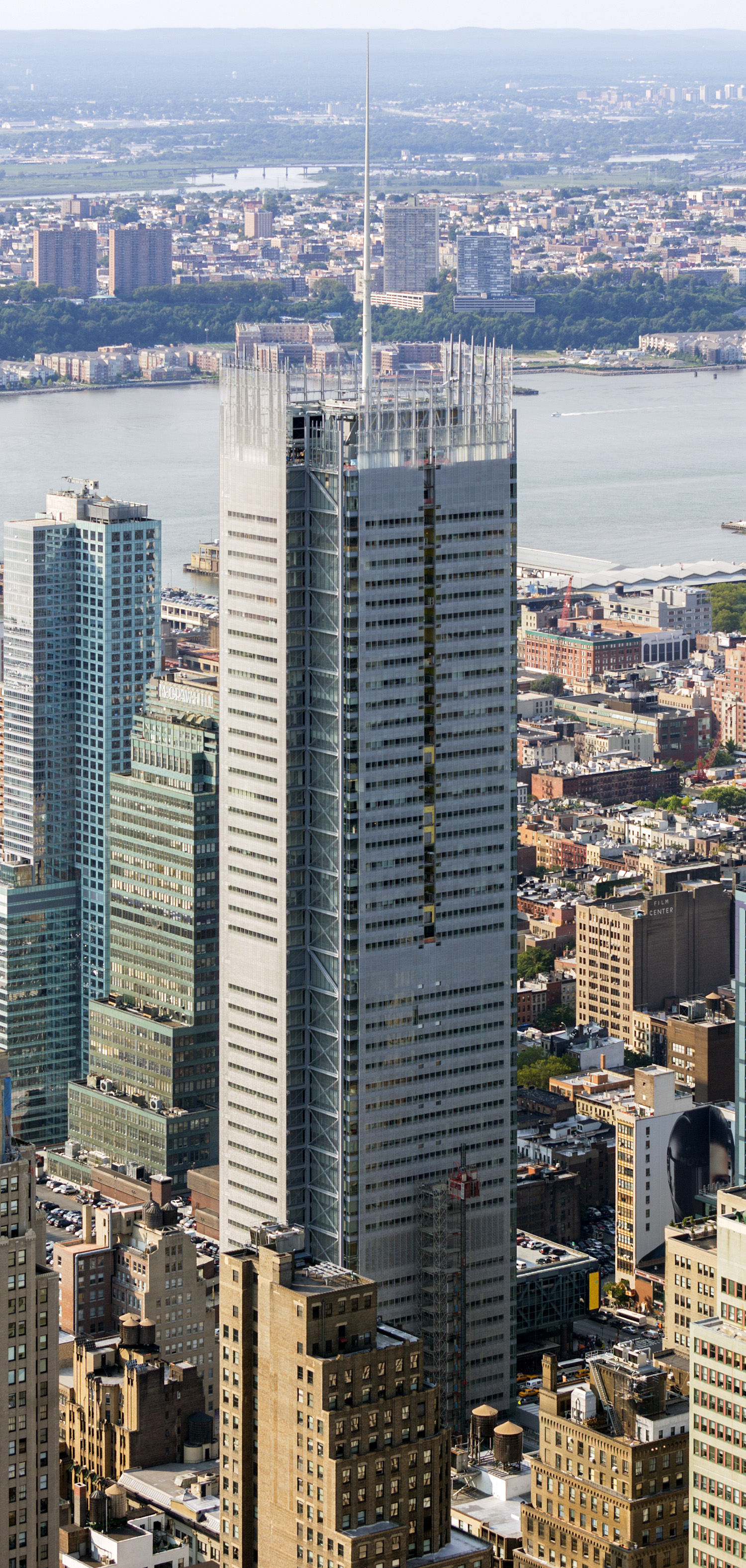 New York Times Tower - View from Empire State Building 