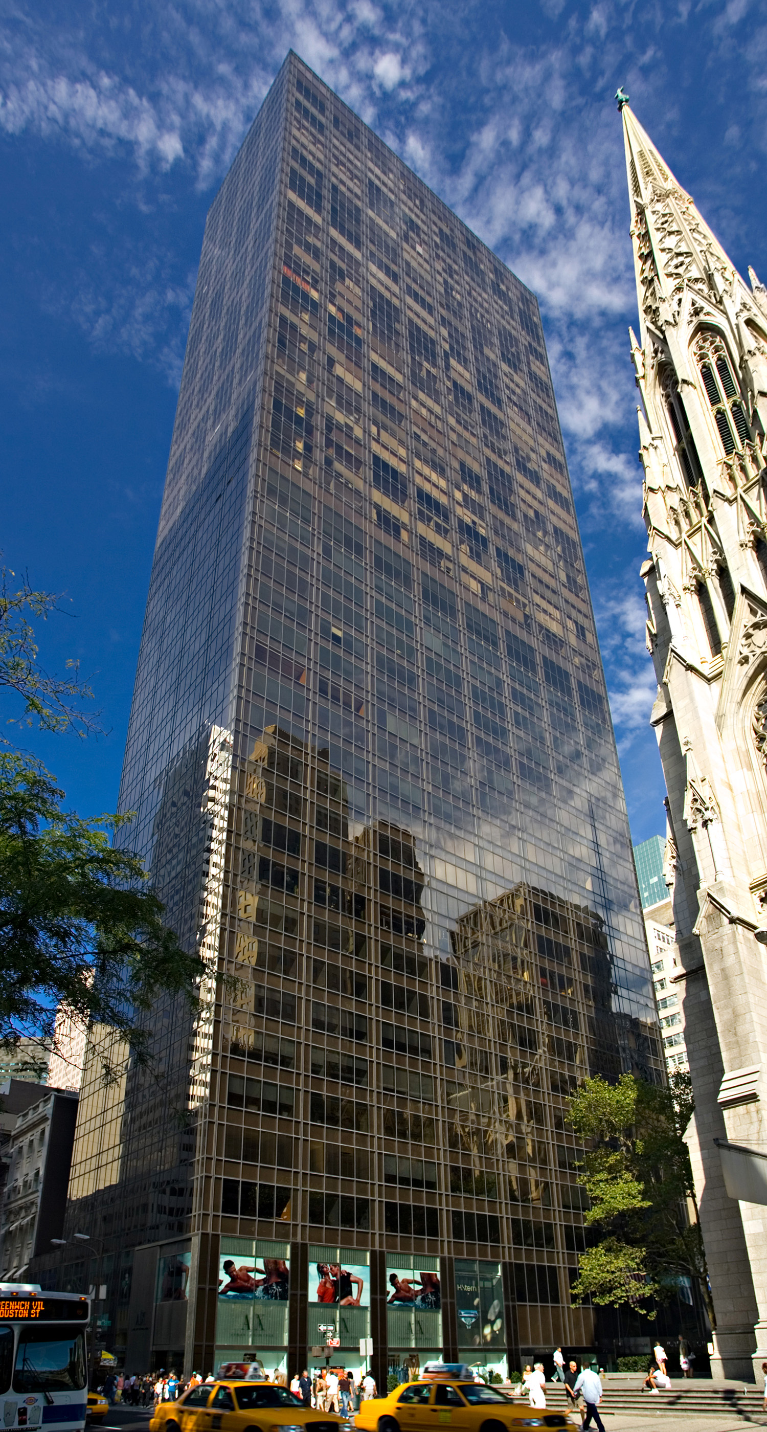 Olympic Tower - View from Fifth Avenue 