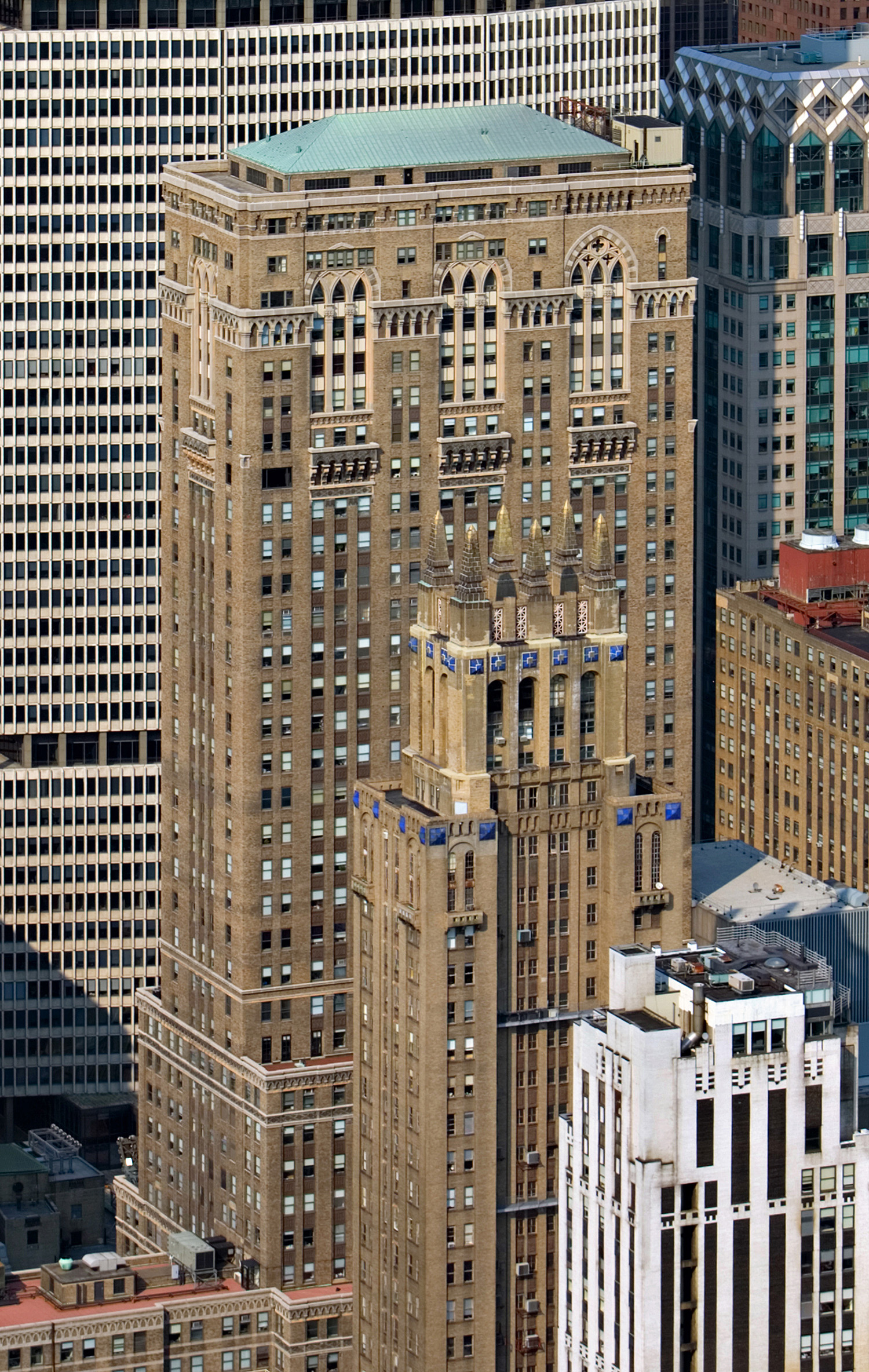 One Grand Central Place - View from Empire State Building 