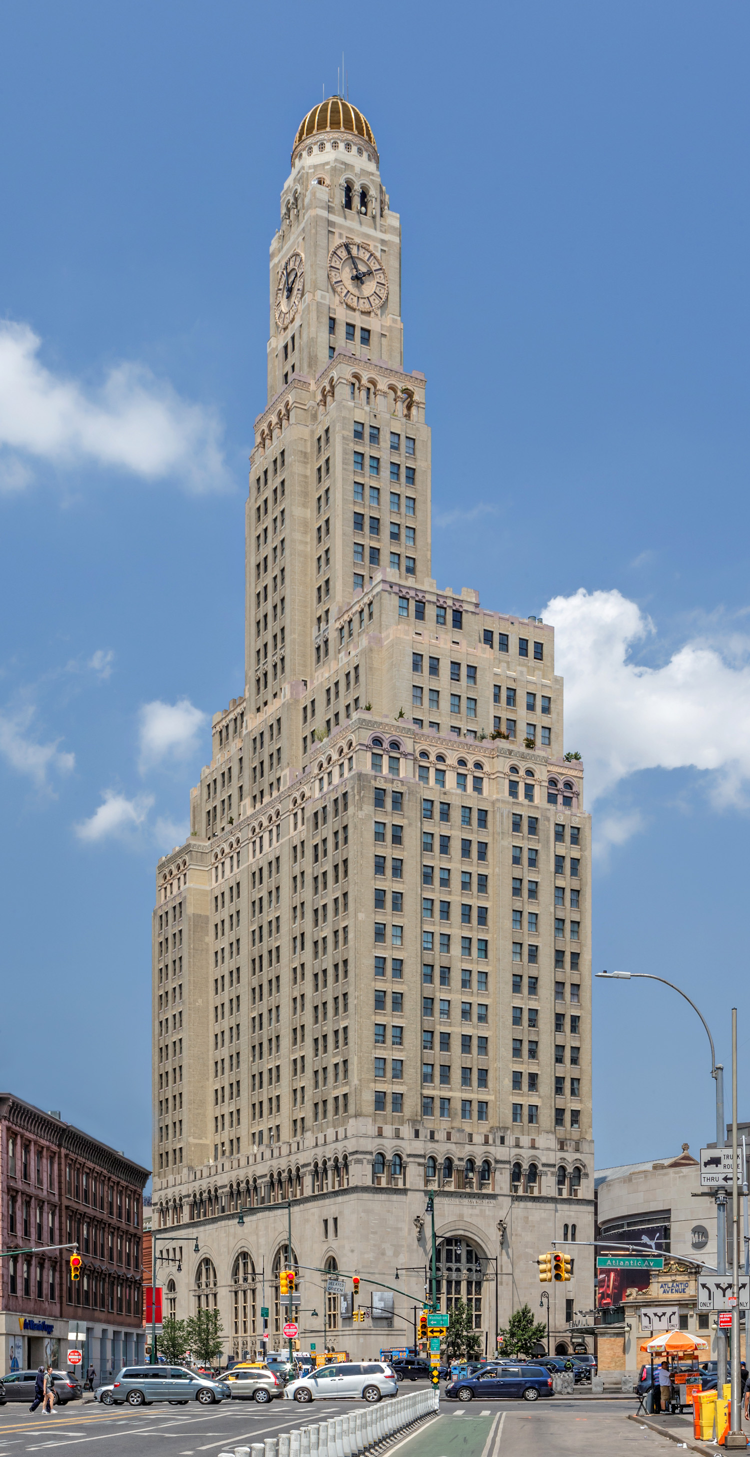 One Hanson Place - View from 4th Avenue 