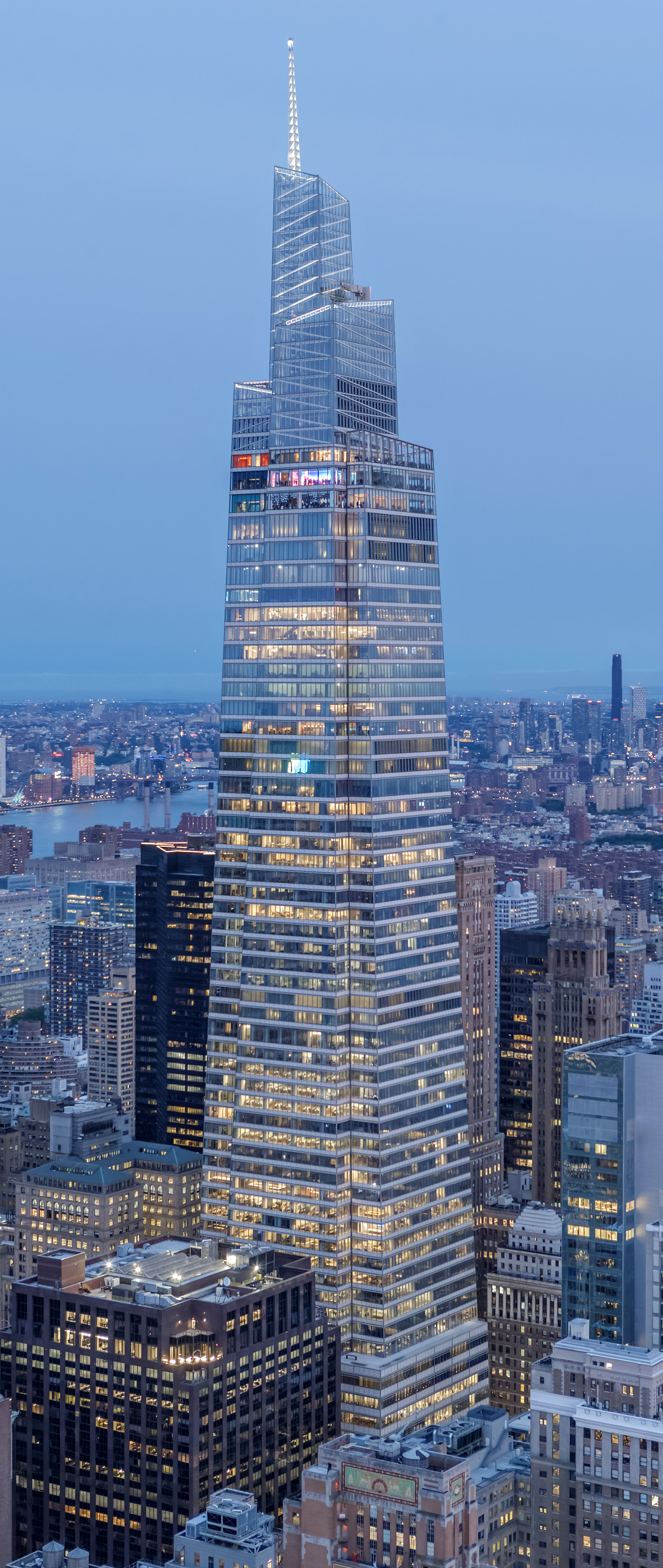One Vanderbilt Avenue - View from Top of the Rock 